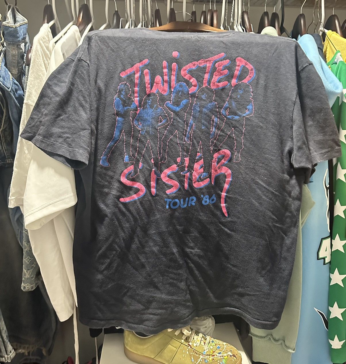 Vintage Vintage 1986 Twisted Sister Come Out and Play Size US XL / EU 56 / 4 - 2 Thumbnail