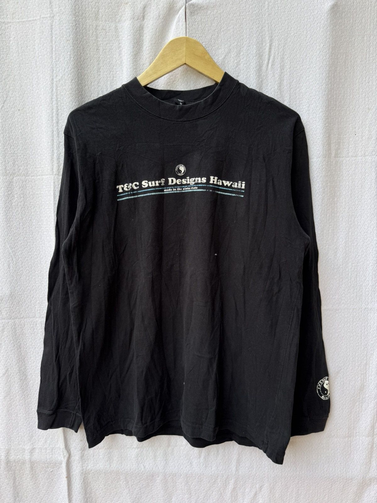 BUFFALO BOBS japanese style surf design poem longsleeve Size US M / EU 48-50 / 2 - 1 Thumbnail