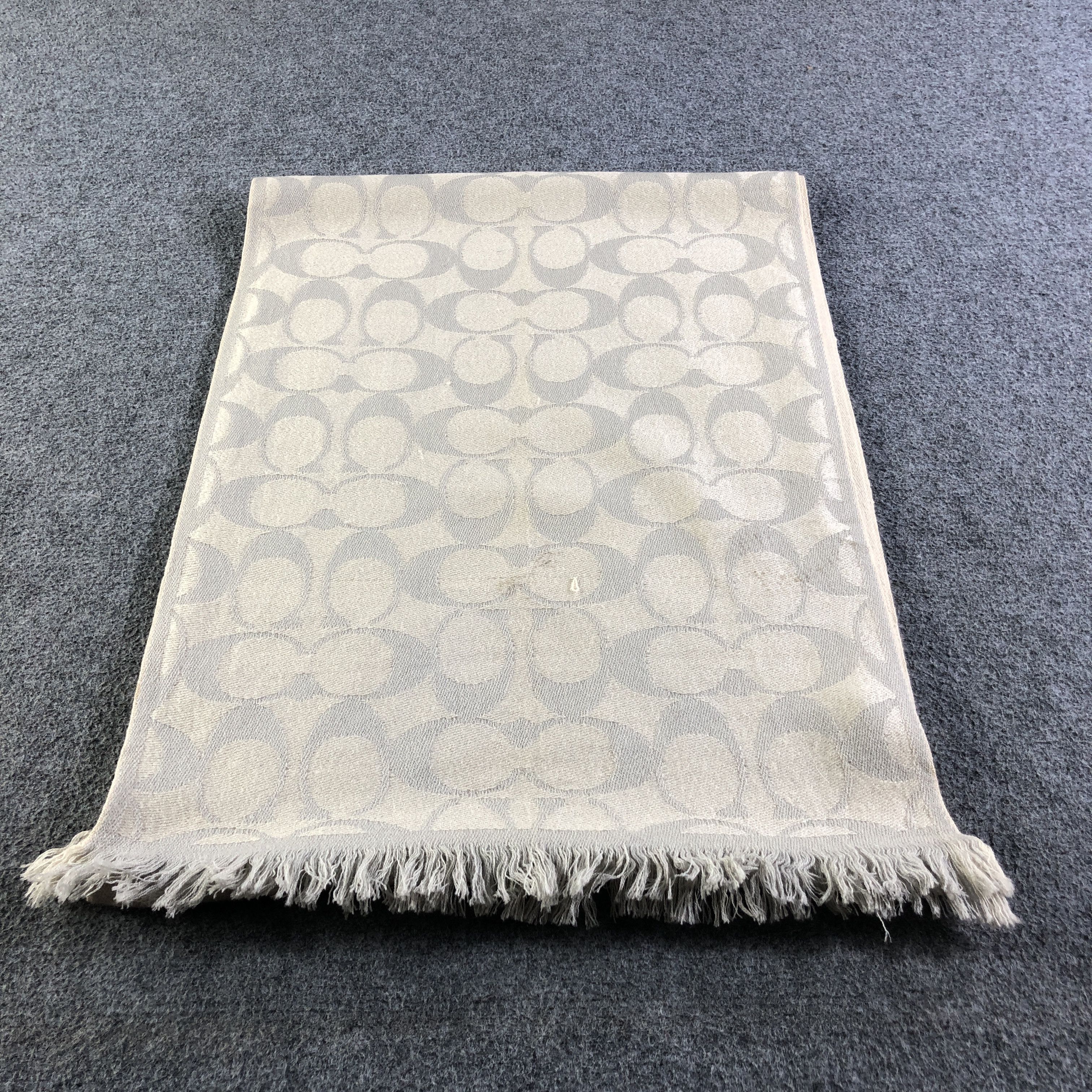Coach Coach Monogram Merino Scarf Muffler Neckwear V2666 Size ONE SIZE - 4 Thumbnail