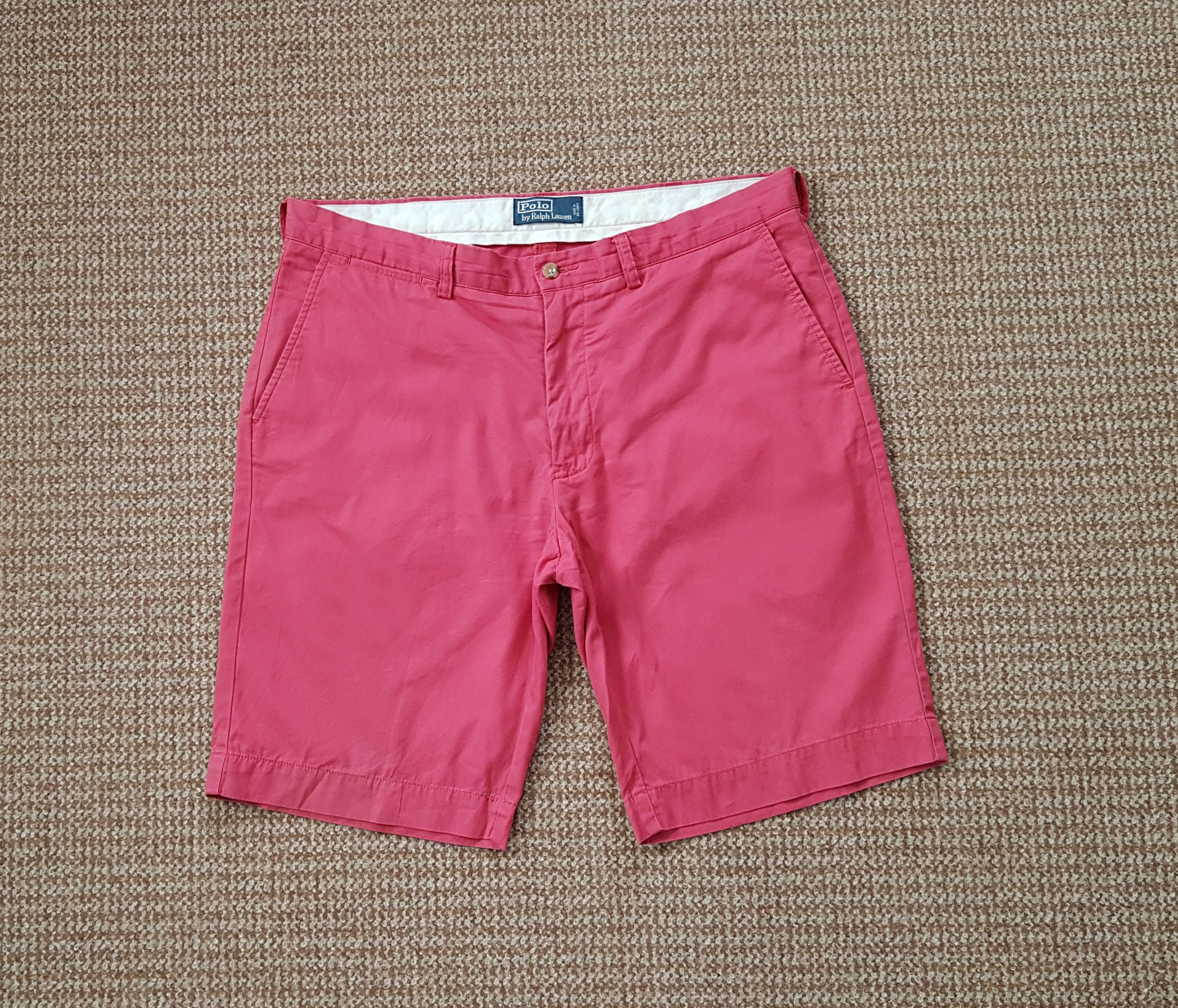 Polo Ralph Lauren Vintage Y2K Polo Ralph Lauren Cotton Bermuda Shorts sz W36 Size US 36 / EU 52 - 1 Thumbnail