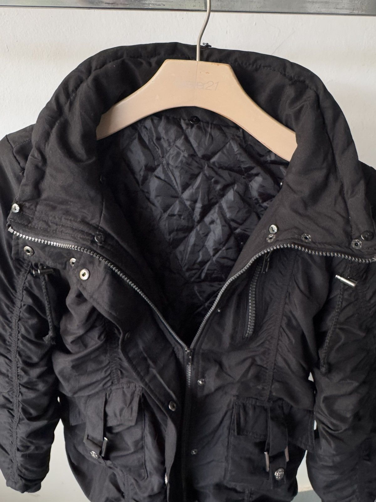 Japanese Brand Japanese Brand Like LGB Wrinkle Hooded Bondage Padded Jacket Size US L / EU 52-54 / 3 - 10 Thumbnail