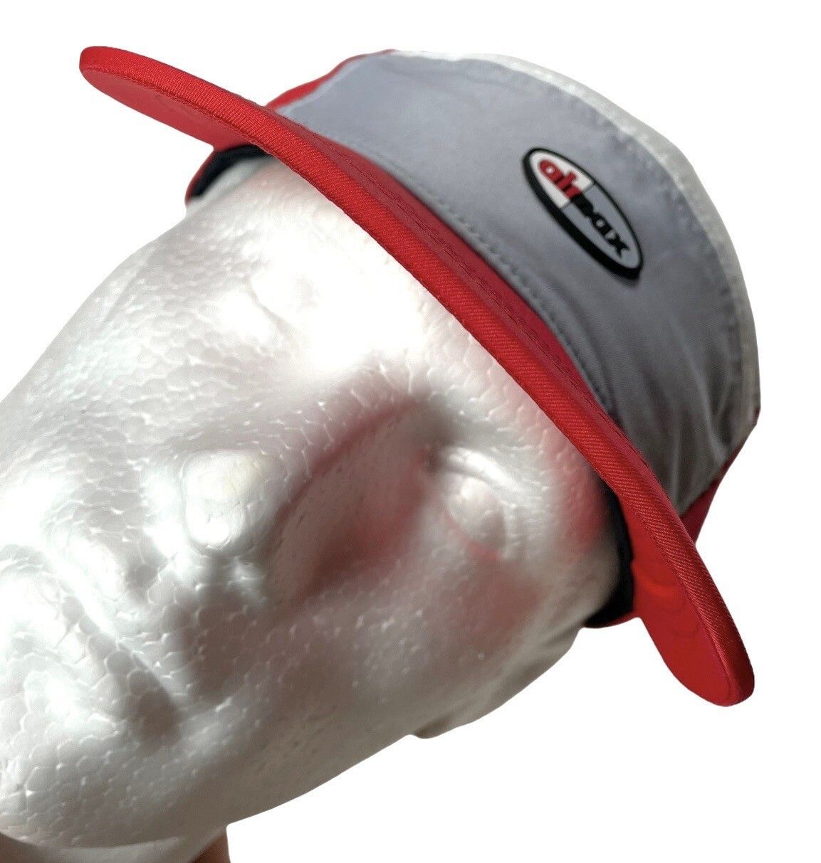 Nike Vintage Nike Hat Cap Red White Grey Air Max AW84 5 Panel Size ONE SIZE - 4 Thumbnail