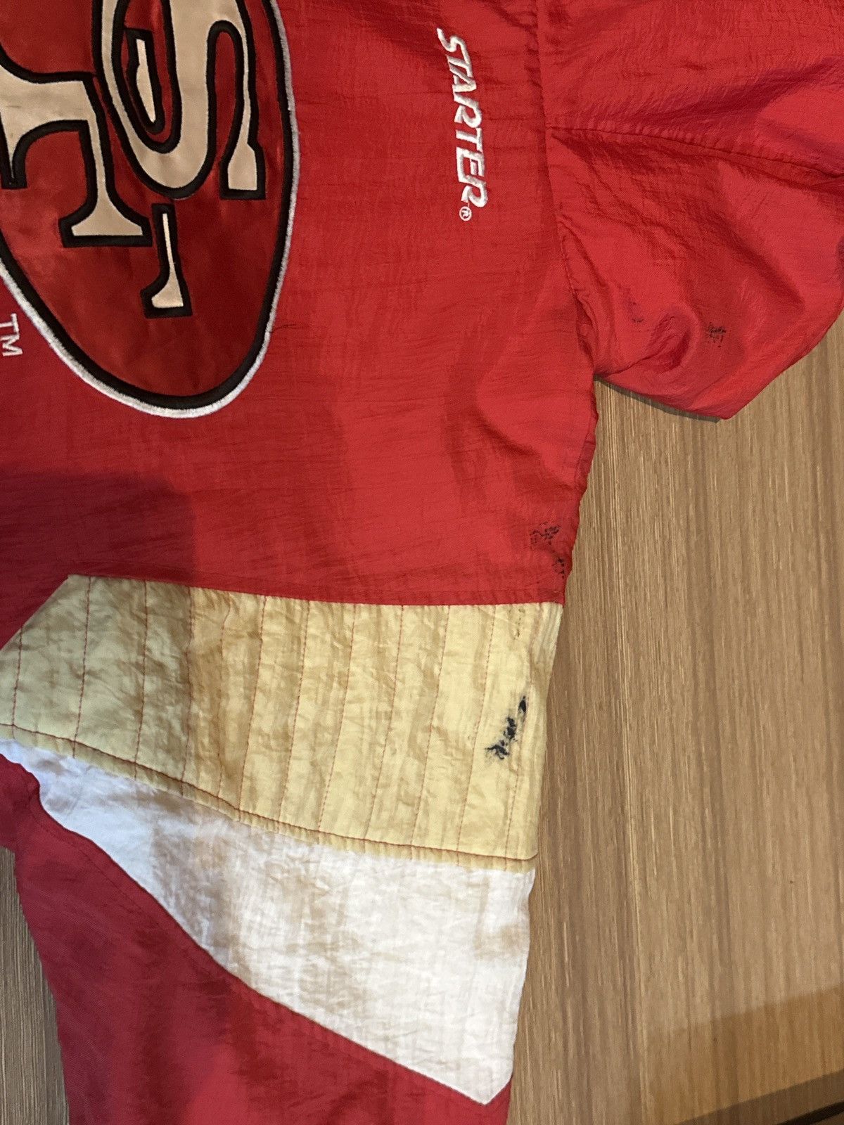 Starter NFL STARTER SF 49ERS TEAM SURVIVAL JACKET BIG LOGO Size US L / EU 52-54 / 3 - 14 Thumbnail