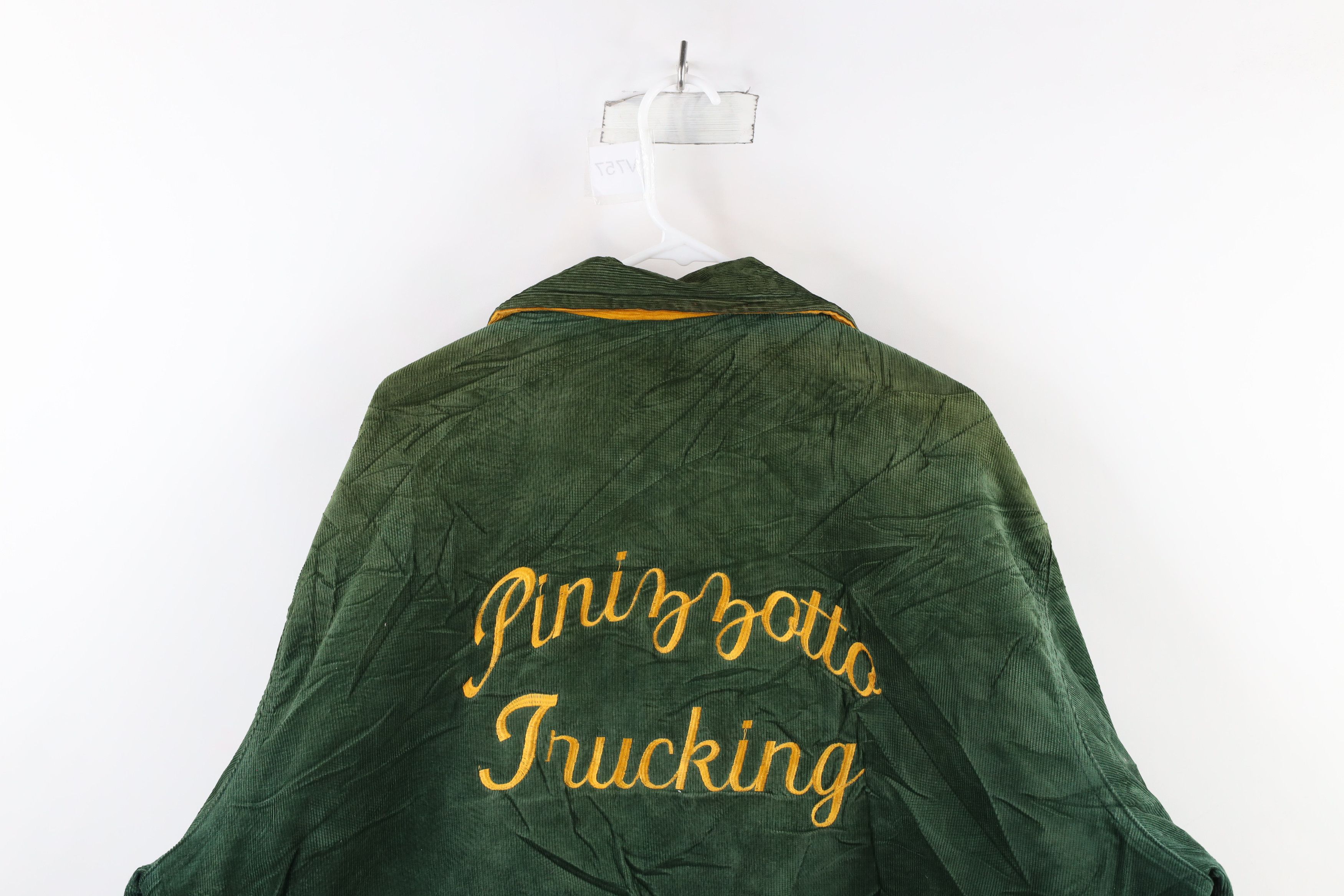 Vintage Vintage 70s Pinizzotto Trucking Corduroy Bomber Jacket USA Size US XXL / EU 58 / 5 - 18 Thumbnail