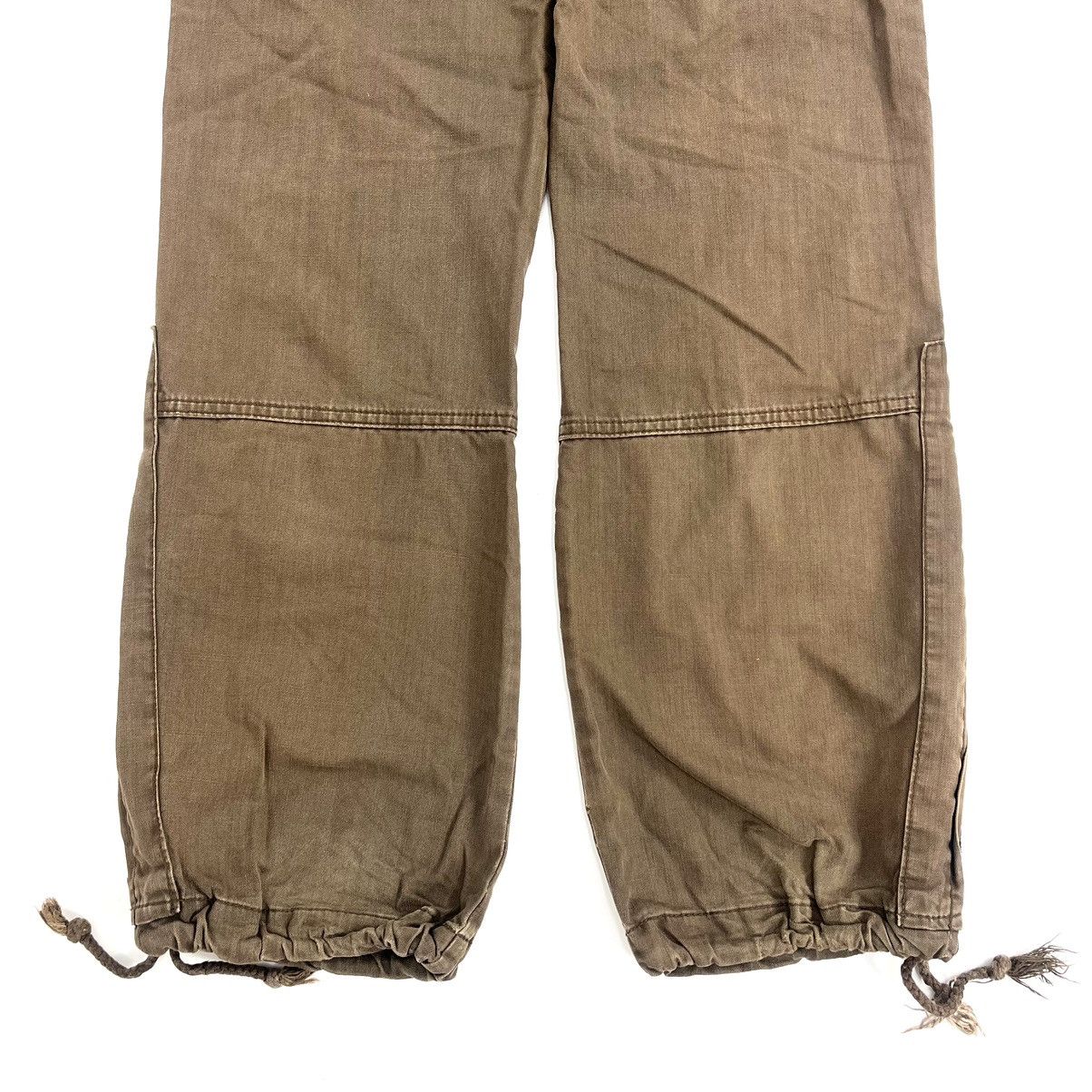 If Six Was Nine 2000s Crazy Bondage Studded Cargo Pants Lgb Goa Punks Style Size US 33 - 15 Thumbnail