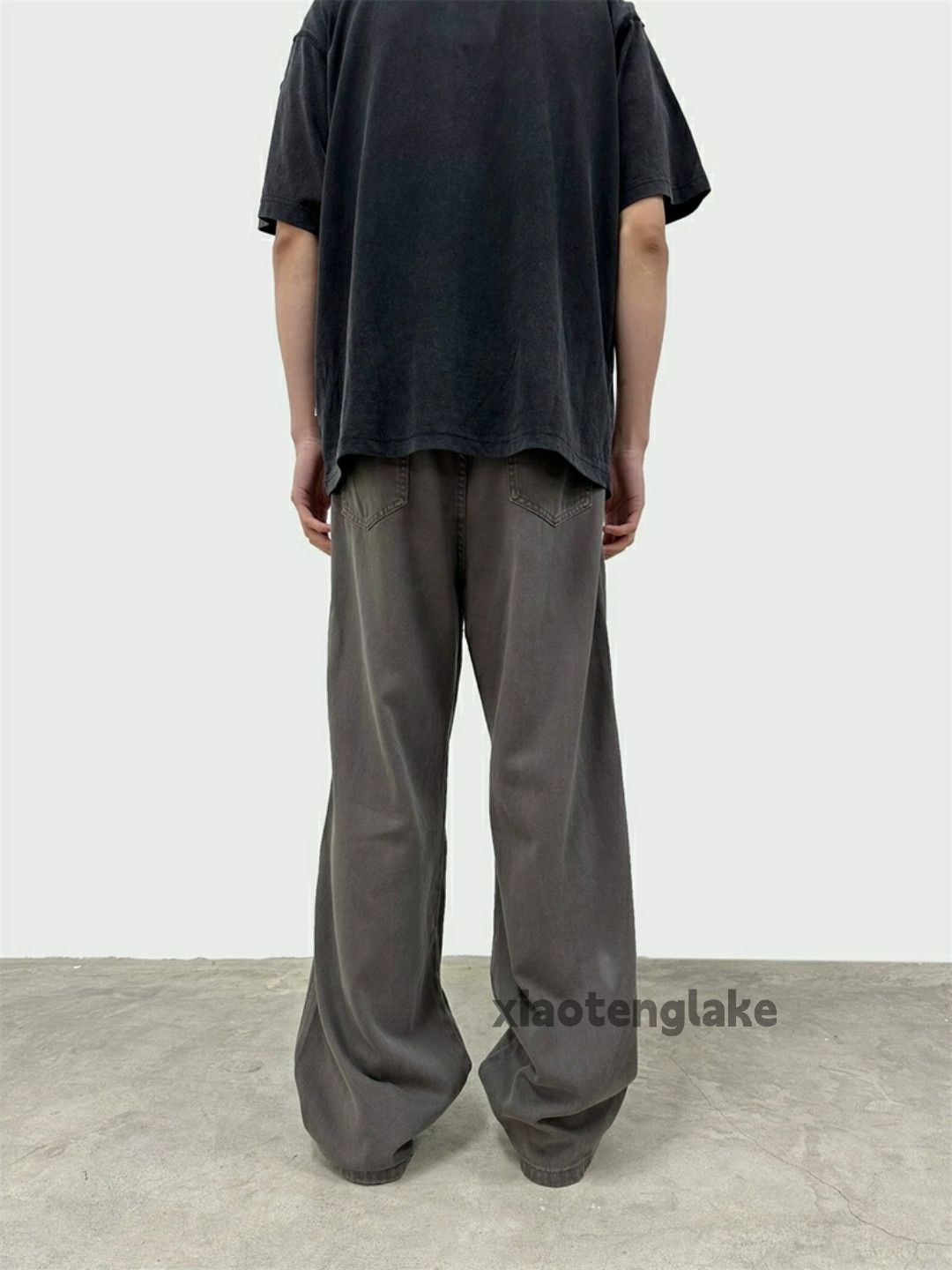 Designer × Japanese Brand × Vintage washed faded loose baggy carpenter workwear pants Size US 32 / EU 48 - 2 Thumbnail