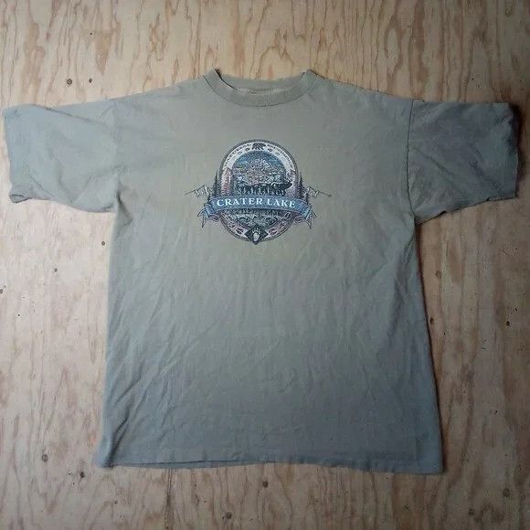 Vintage Vintage Crater Lake Centennial Natural Experience T-Shirt Size US XL / EU 56 / 4 - 2 Thumbnail