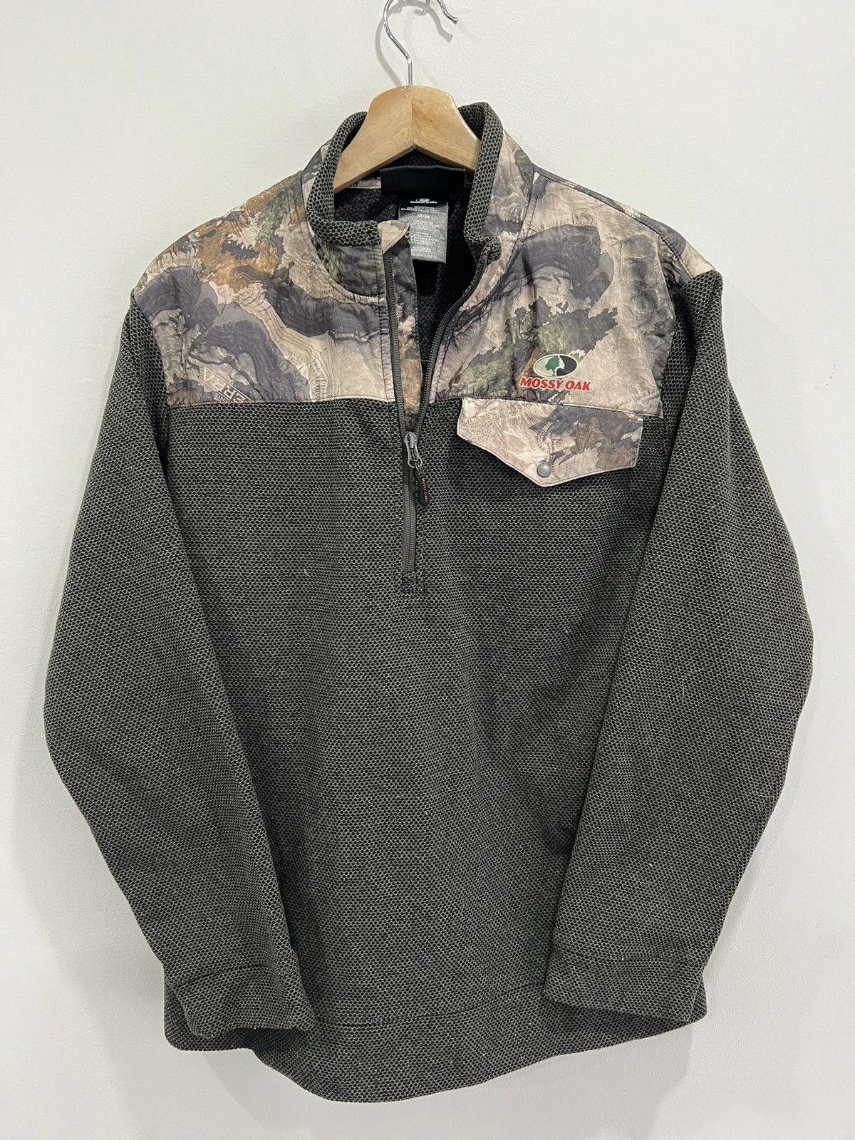 Vintage Vintage Camo Real Tree Quarter Zip Sweater Size US M / EU 48-50 / 2 - 1 Thumbnail