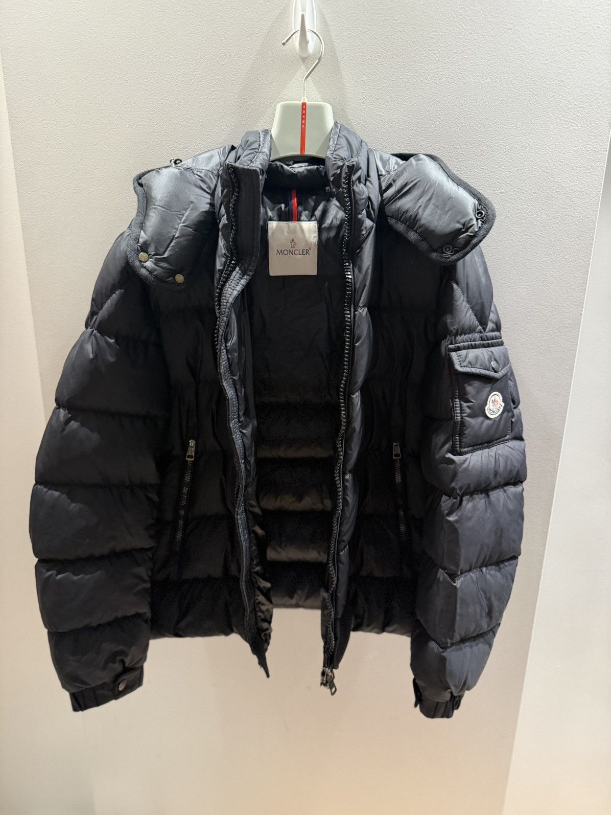 Moncler Moncler Maya Hooded Down Jack Black size 4 Size US M / EU 48-50 / 2 - 5 Thumbnail