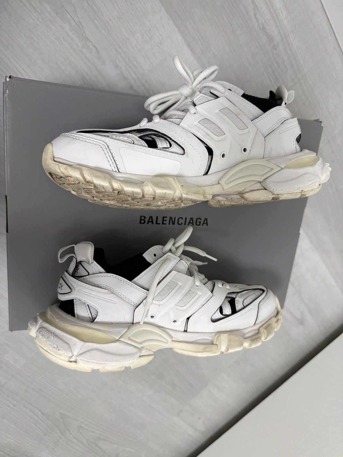 Balenciaga Balenciaga Track Sock Size US 8 / IT 38 - 3 Thumbnail