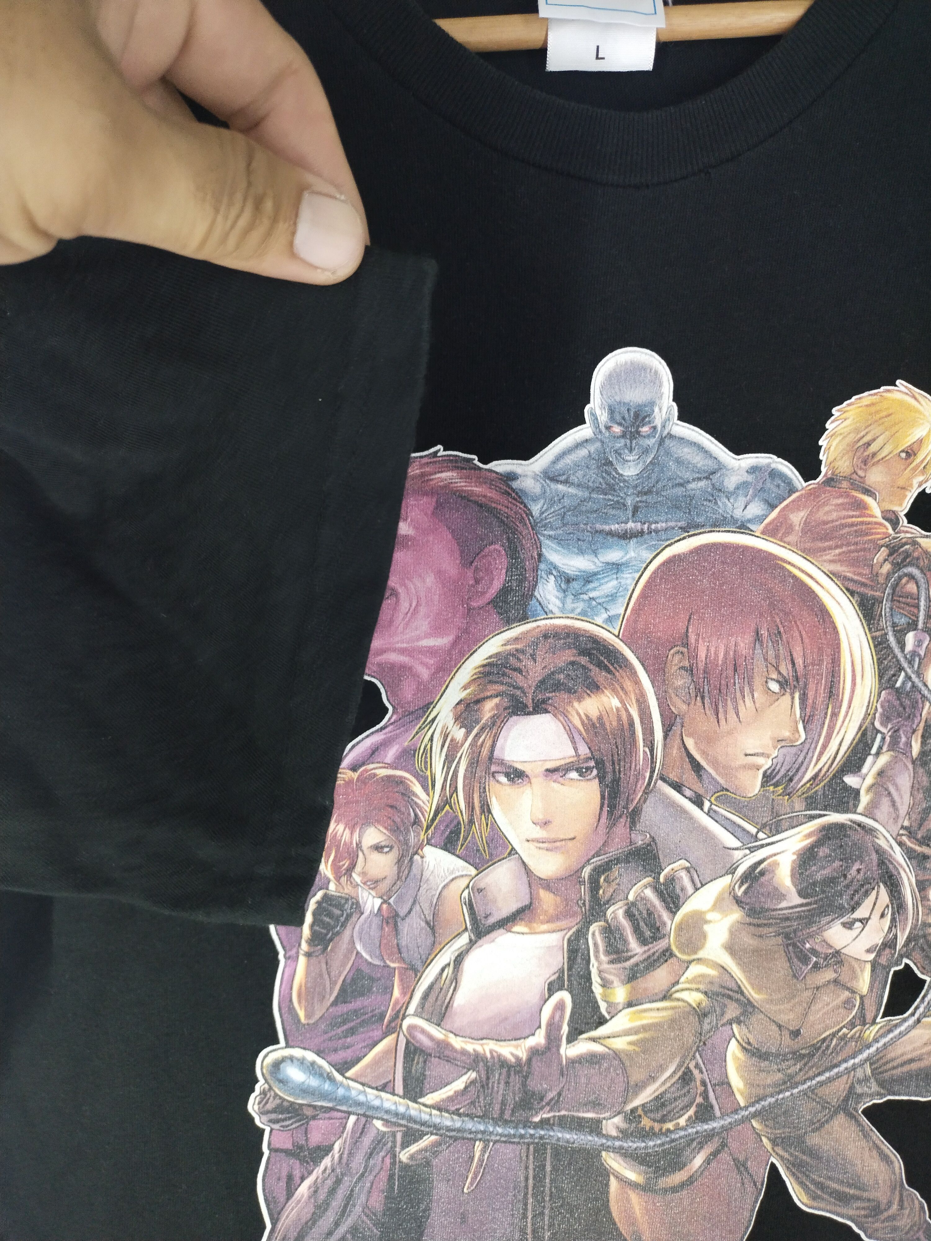 Playstation Vintage The King Of Figher XIV Promo Shirt Tee Rare Size US L / EU 52-54 / 3 - 6 Thumbnail