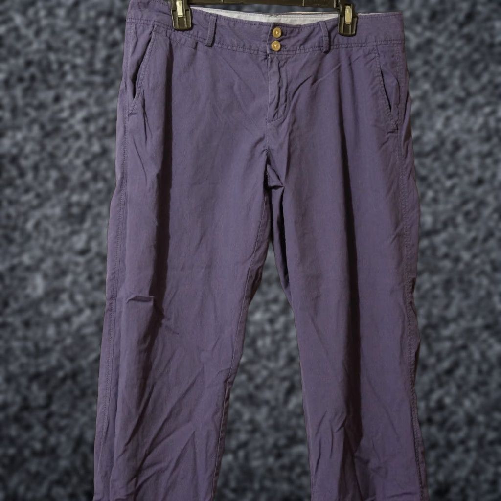 Banana Republic Banana Republic Stretch Pants Weekend Chino Pinstripe Womens 10 Navy Blue Regular Straight Pants Girls Mens Womens 10 Size 32" / US 10 / IT 46 - 1 Thumbnail