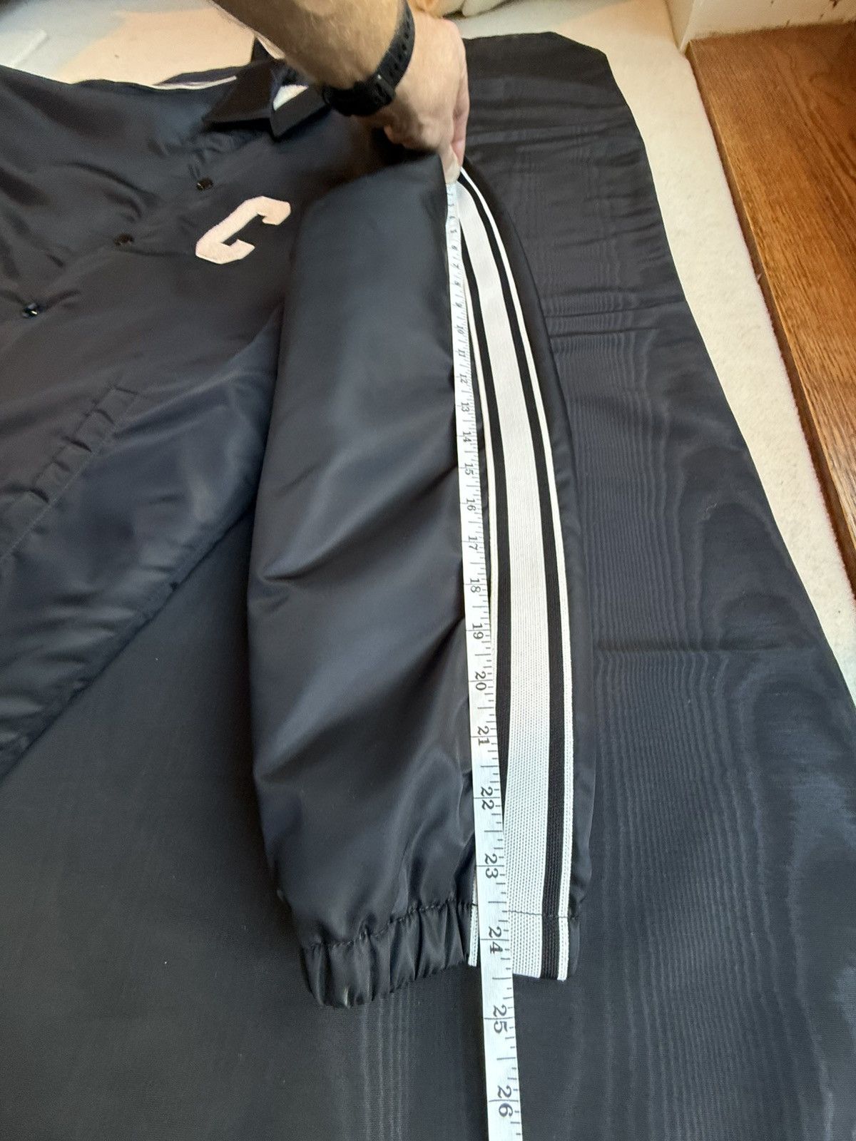 Celine $2.5k Celine coaches jacket C logo shearling lined jacket 50 Size US L / EU 52-54 / 3 - 7 Thumbnail