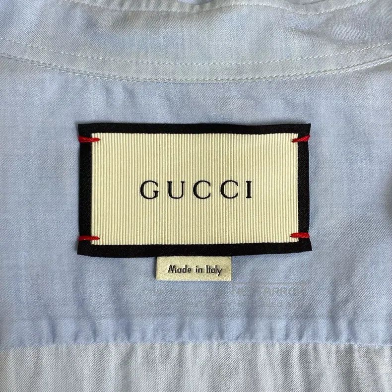 Gucci Gucci Blue shirt with elephant print Size ONE SIZE - 5 Thumbnail