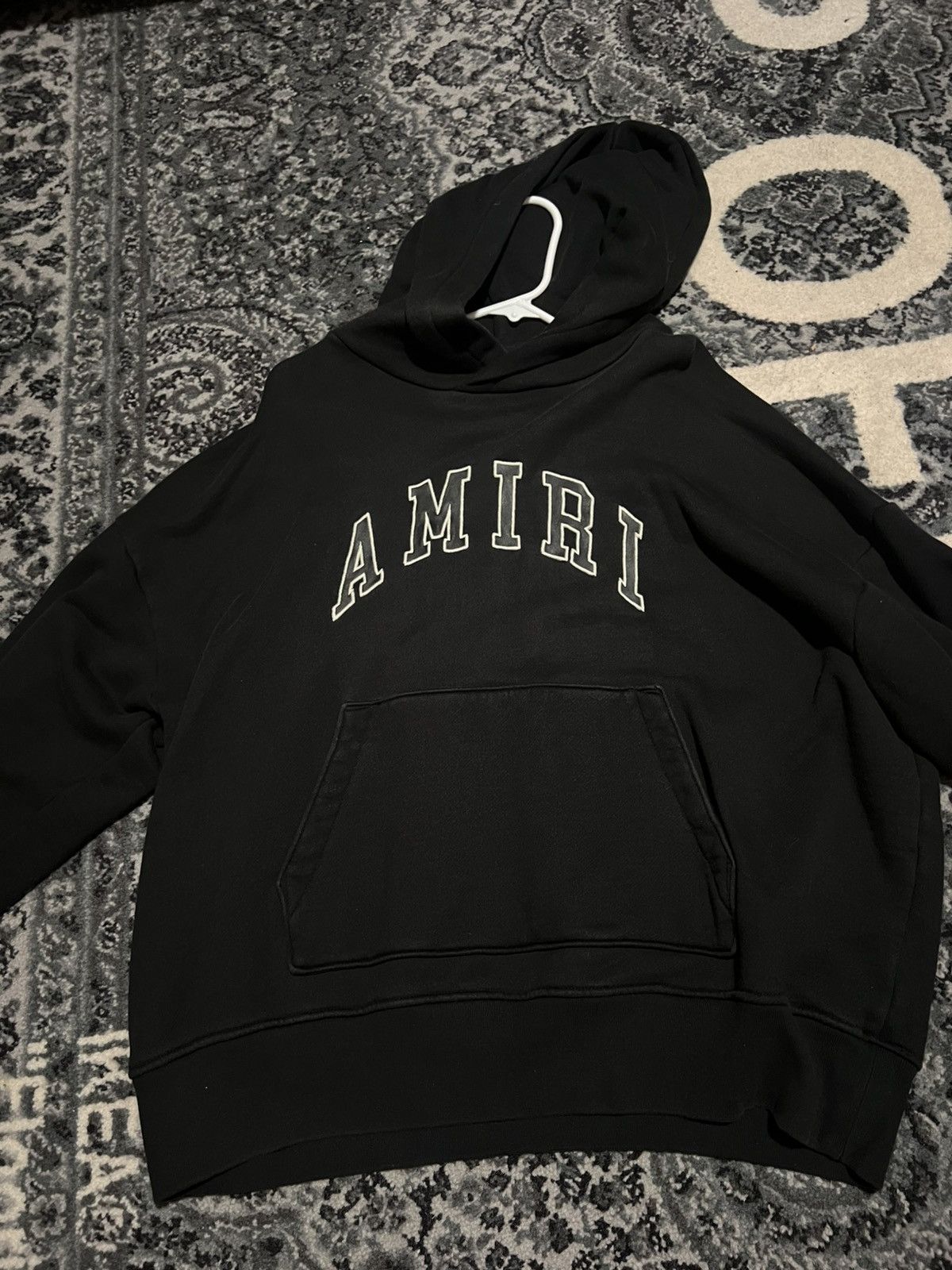 Amiri Amiri Black Hoodie Size US S / EU 44-46 / 1 - 1 Thumbnail
