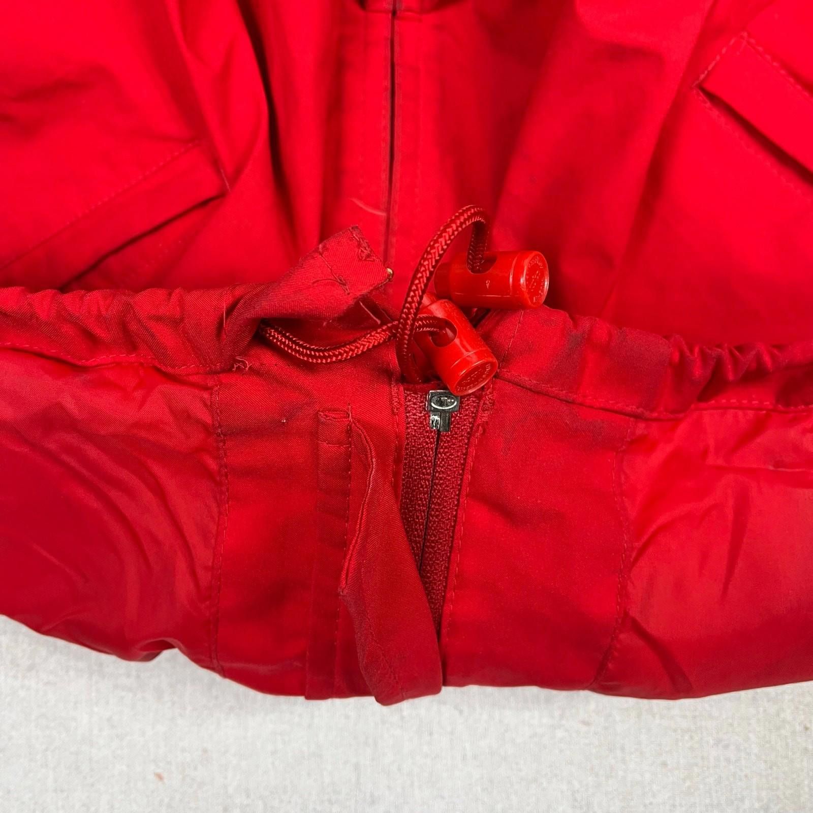 Eddie Bauer Vintage Red Goretex Shell Eddie Bauer Jacket Rain XL 90s Size US XL / EU 56 / 4 - 4 Thumbnail
