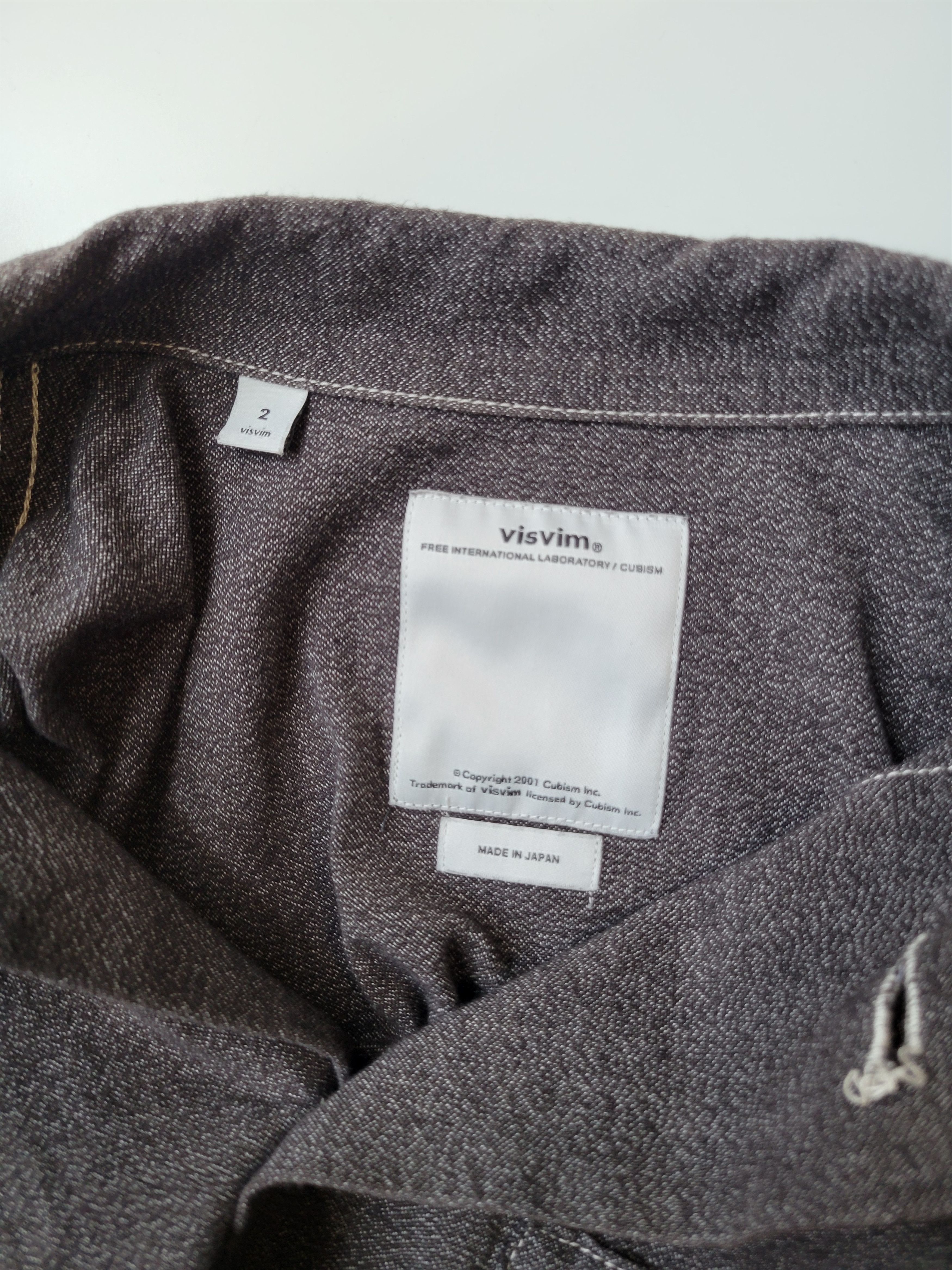 Visvim Kurtz Chambray Work Shirt Size US S / EU 44-46 / 1 - 8 Thumbnail