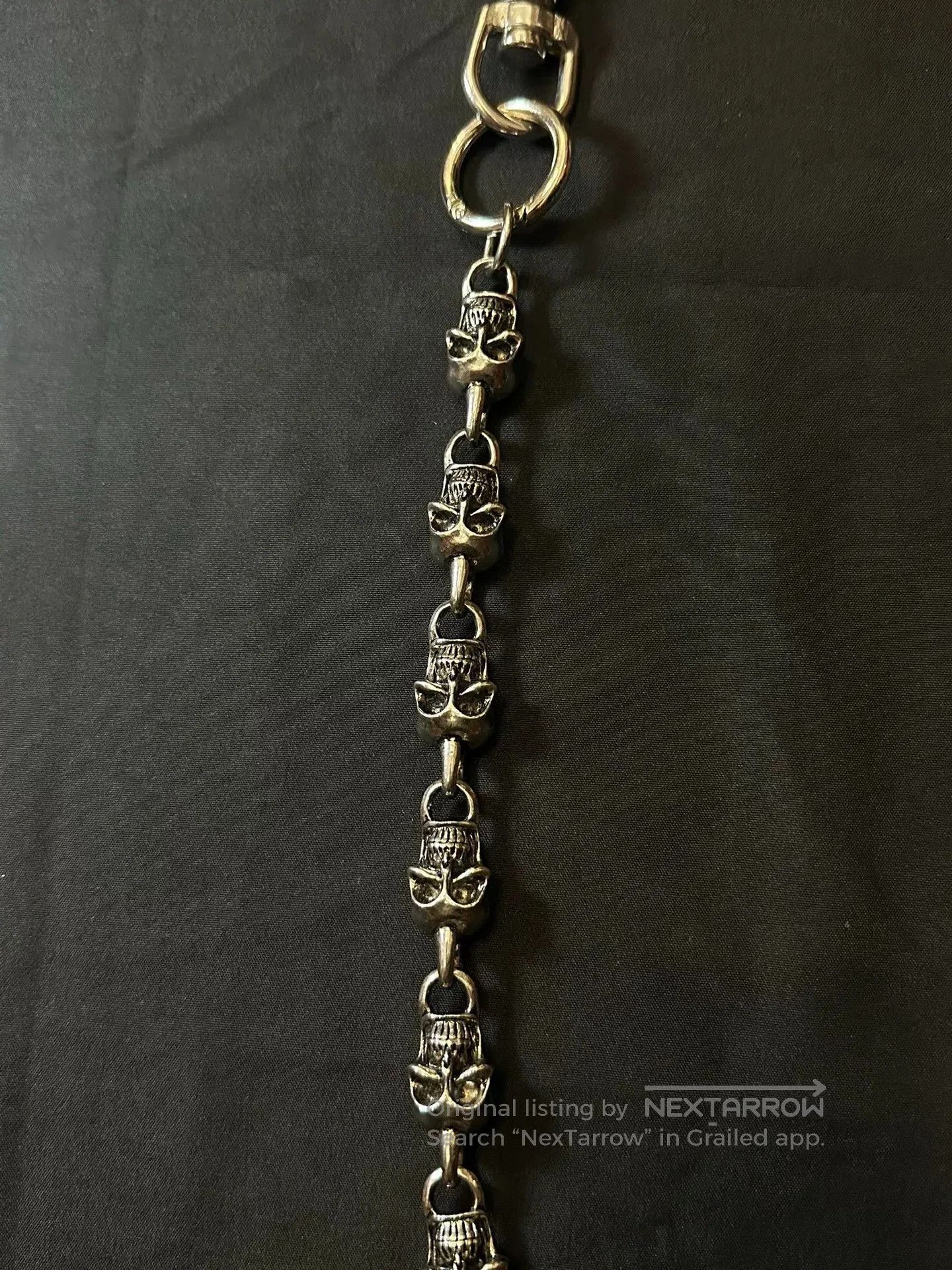Vintage vintage skull chain accessory from 90s japan. Size ONE SIZE - 4 Thumbnail
