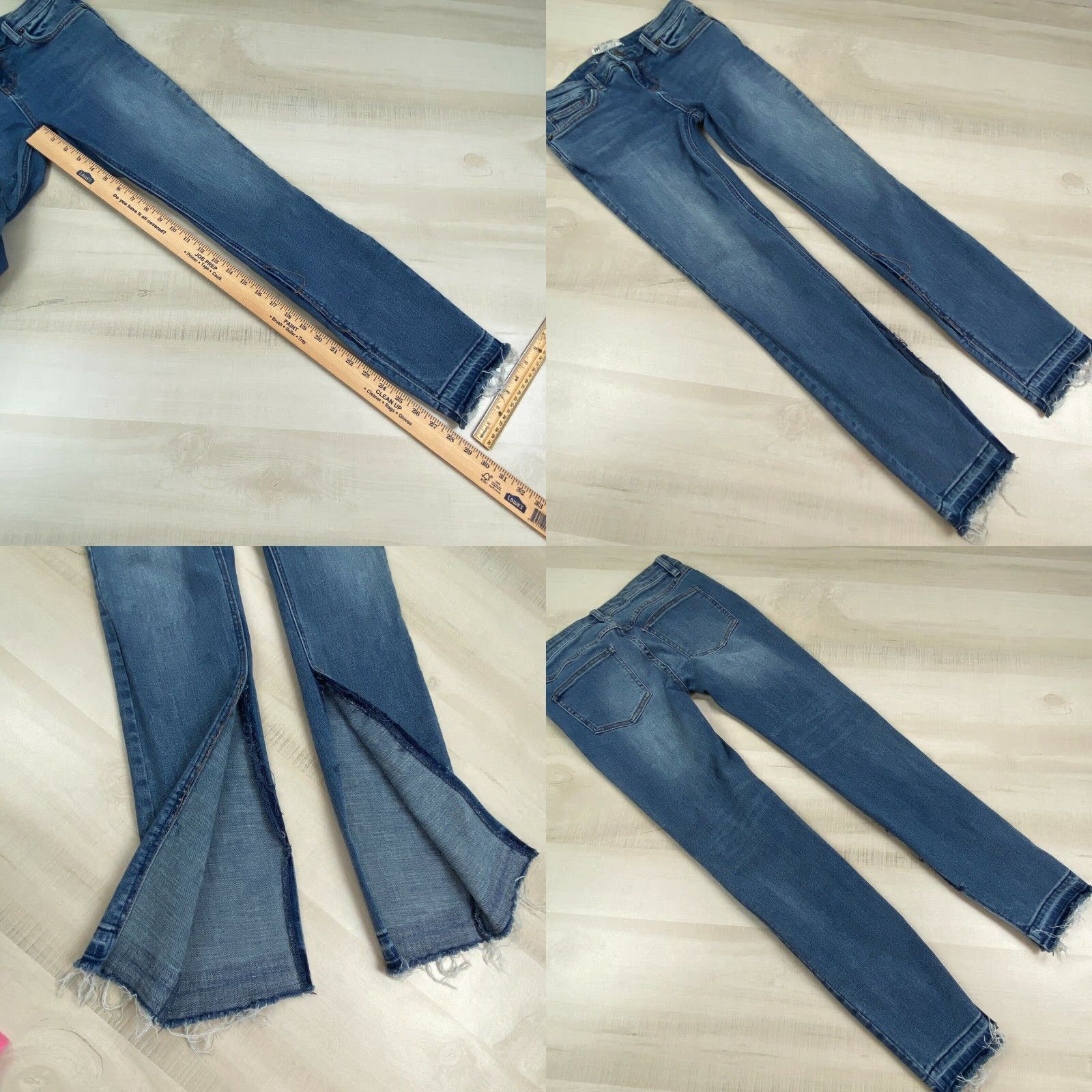 Free People Free People Skinny Blue Jeans 26 Low Rise Denim Womens Size 26" / US 2 / IT 38 - 8 Thumbnail