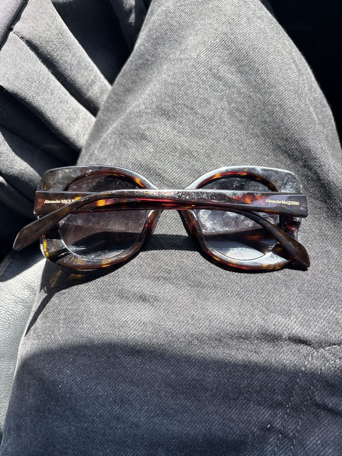Alexander McQueen Alexander McQUEEN Sunglasses Size ONE SIZE - 2 Thumbnail