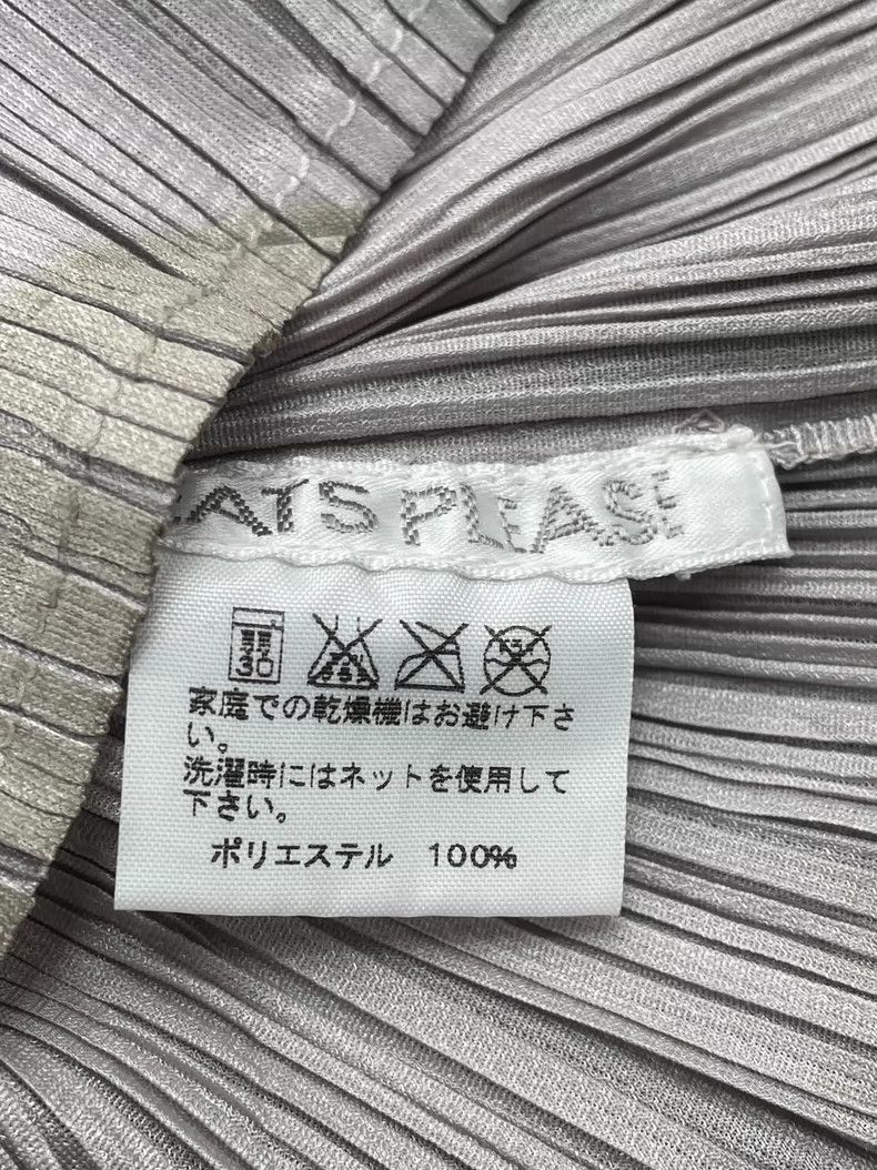 Issey Miyake Issey Miyake size:3 Grey pleated dinosaur egg vest Size M / US 6-8 / IT 42-44 - 4 Thumbnail