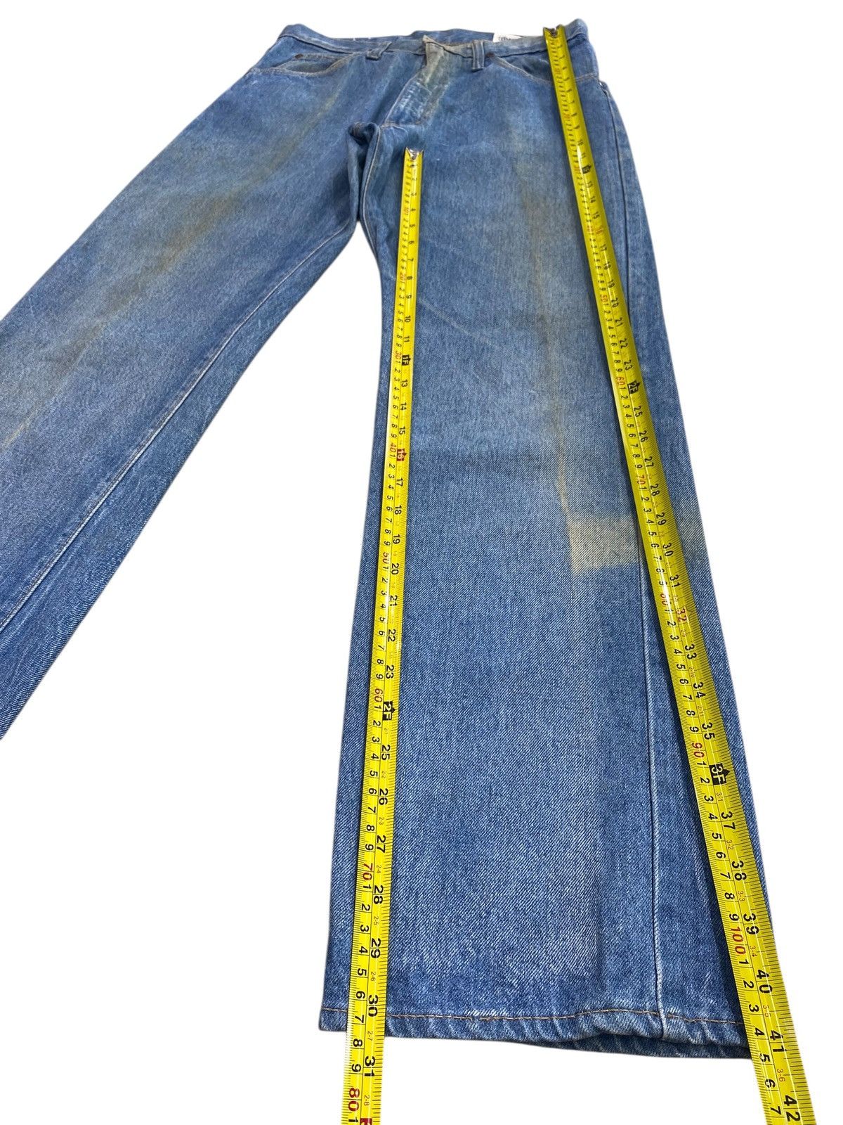 Wrangler Wrangler Acid Blue Wash Style Loose Jeans Size US 28 / EU 44 - 12 Thumbnail
