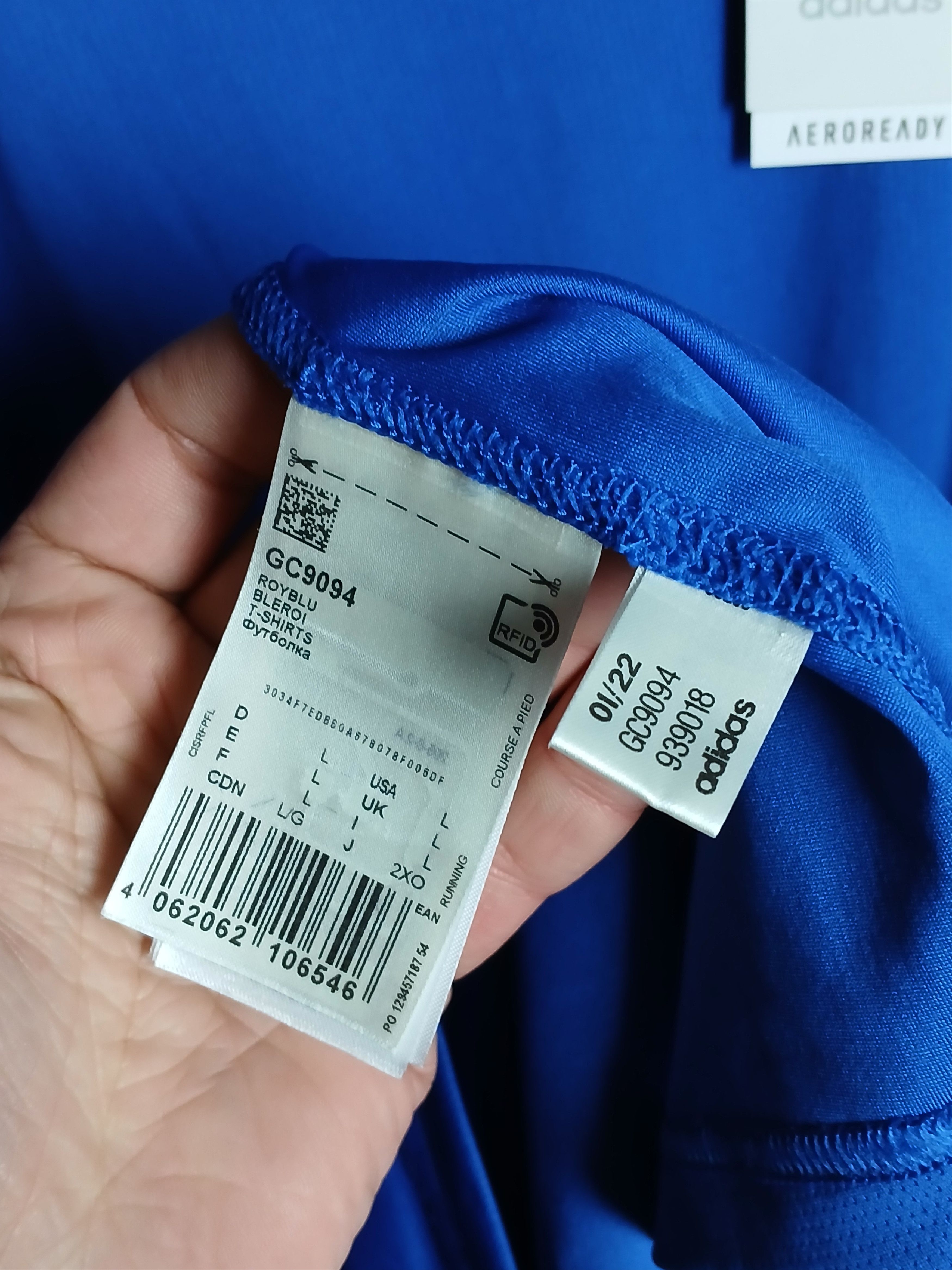 Adidas New Adidas Running Training T-Shirt Size US L / EU 52-54 / 3 - 8 Thumbnail