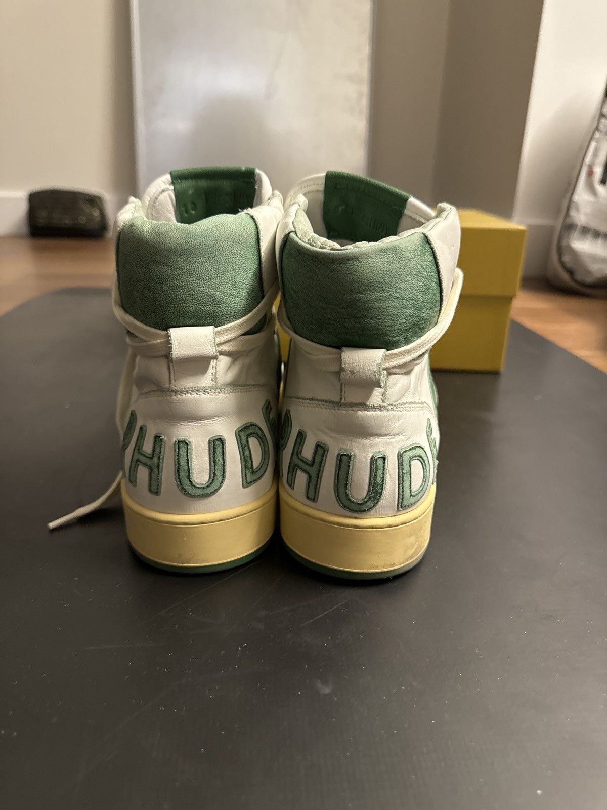 Rhude Rhude Recess Green High Too Sneaker Size US 10 / EU 43 - 5 Thumbnail