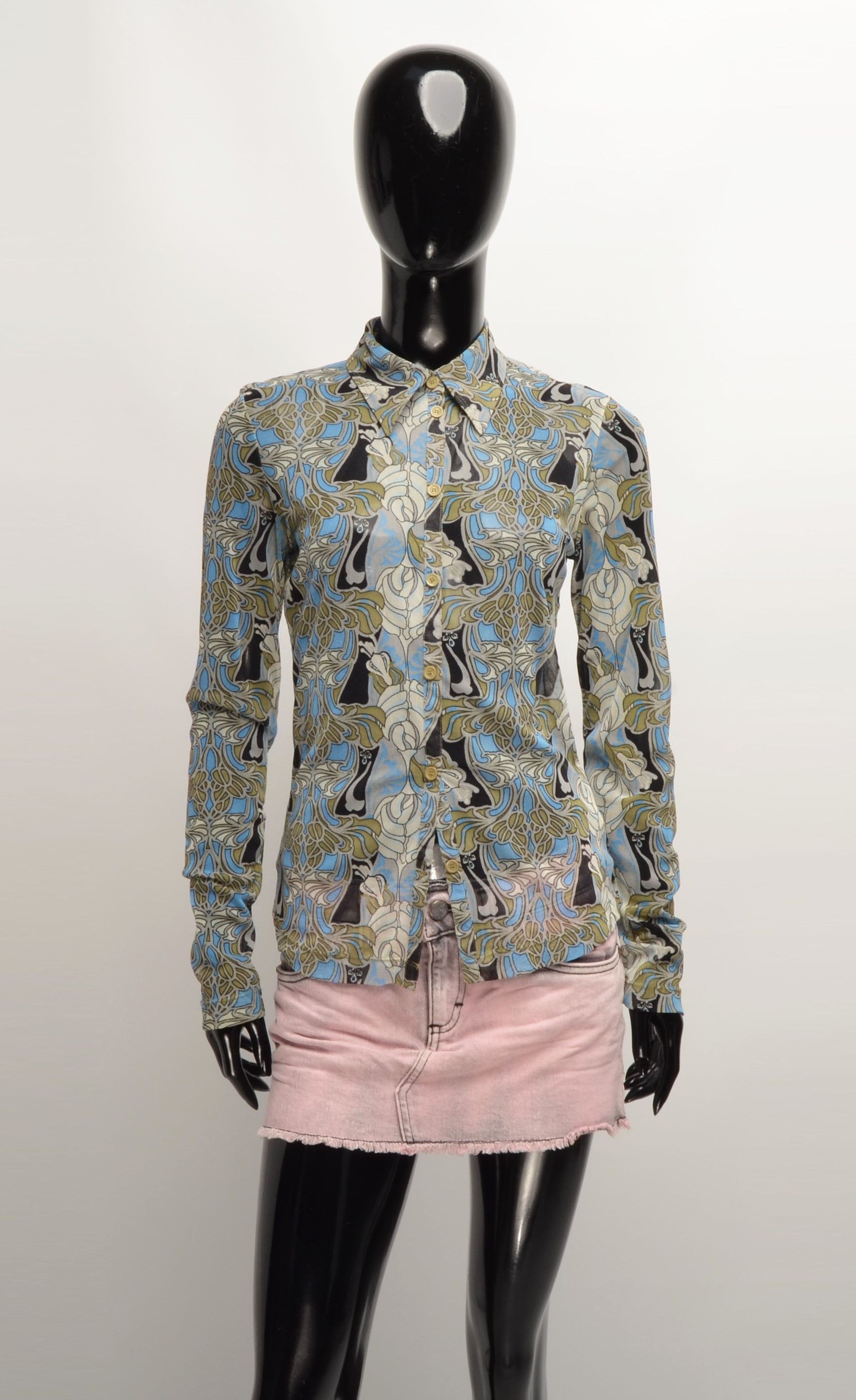 Mexx Vintage Y2K MEXX Mesh Shirt Size M / US 6-8 / IT 42-44 - 1 Thumbnail