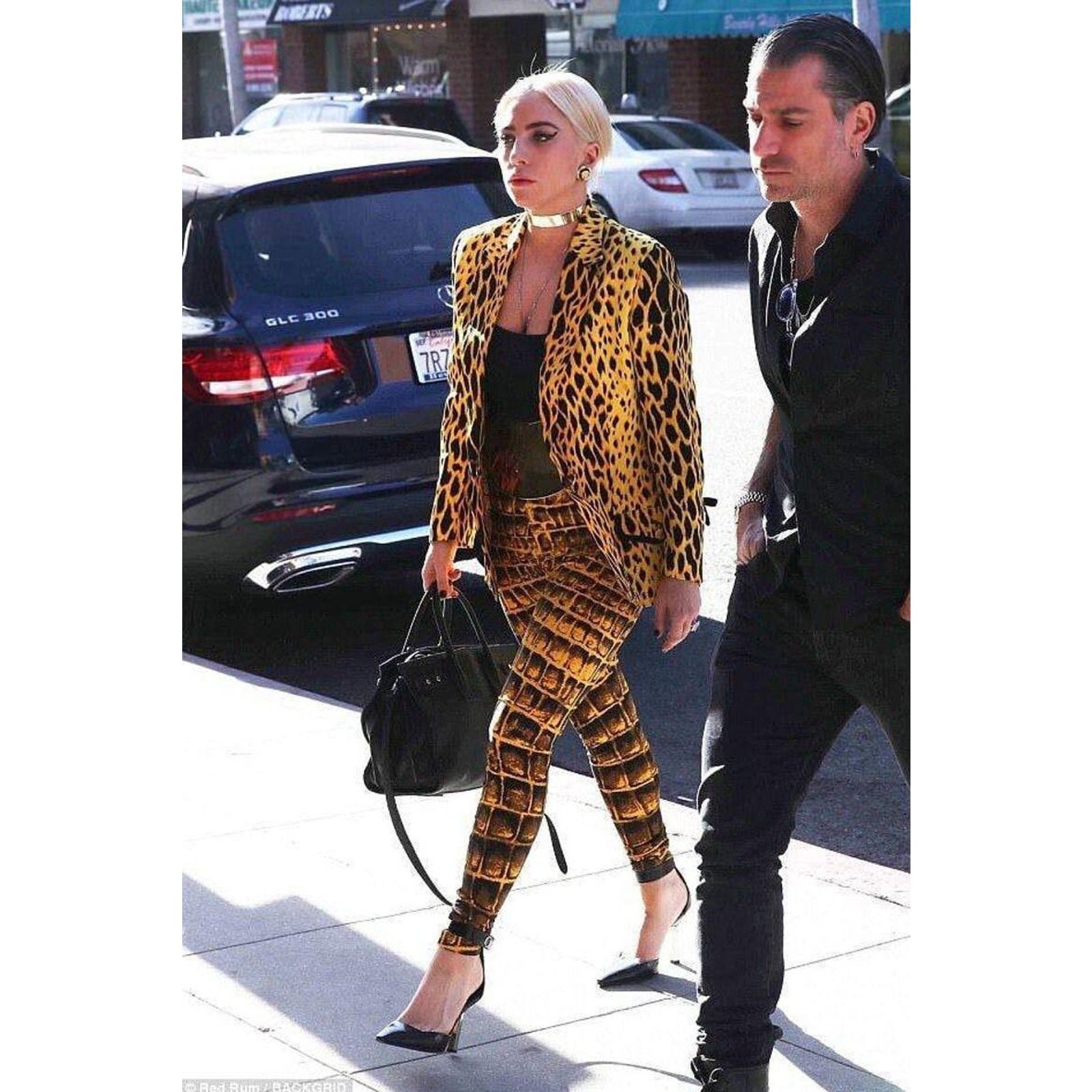 Versace × Vintage Gianni Versace Couture SS1992 Leopard Silk Blazer Size XS / US 0-2 / IT 36-38 - 15 Thumbnail