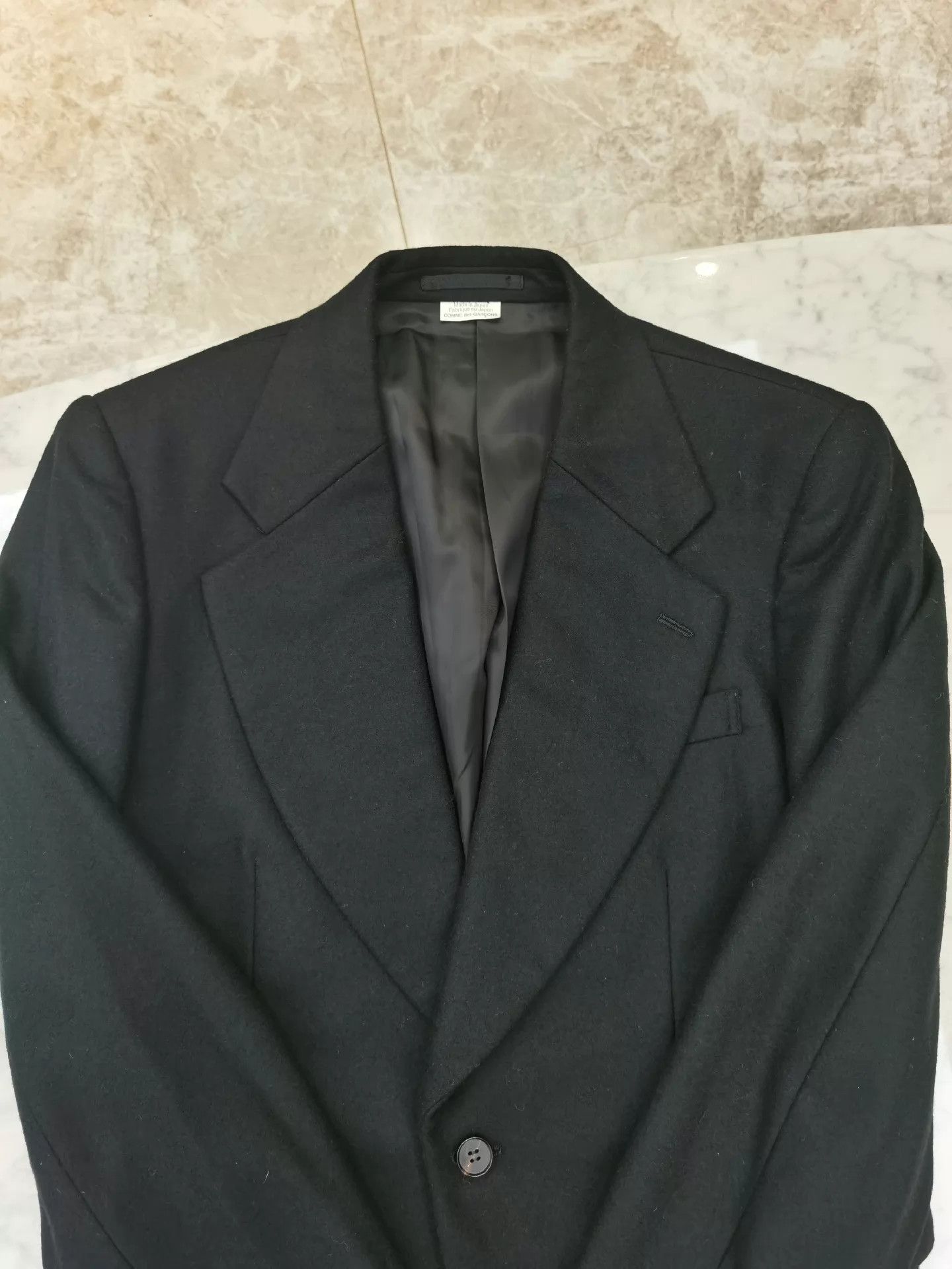 Comme des Garcons Comme des Garçons Homme Plus Wool Short Blazer M Size US M / EU 48-50 / 2 - 8 Thumbnail