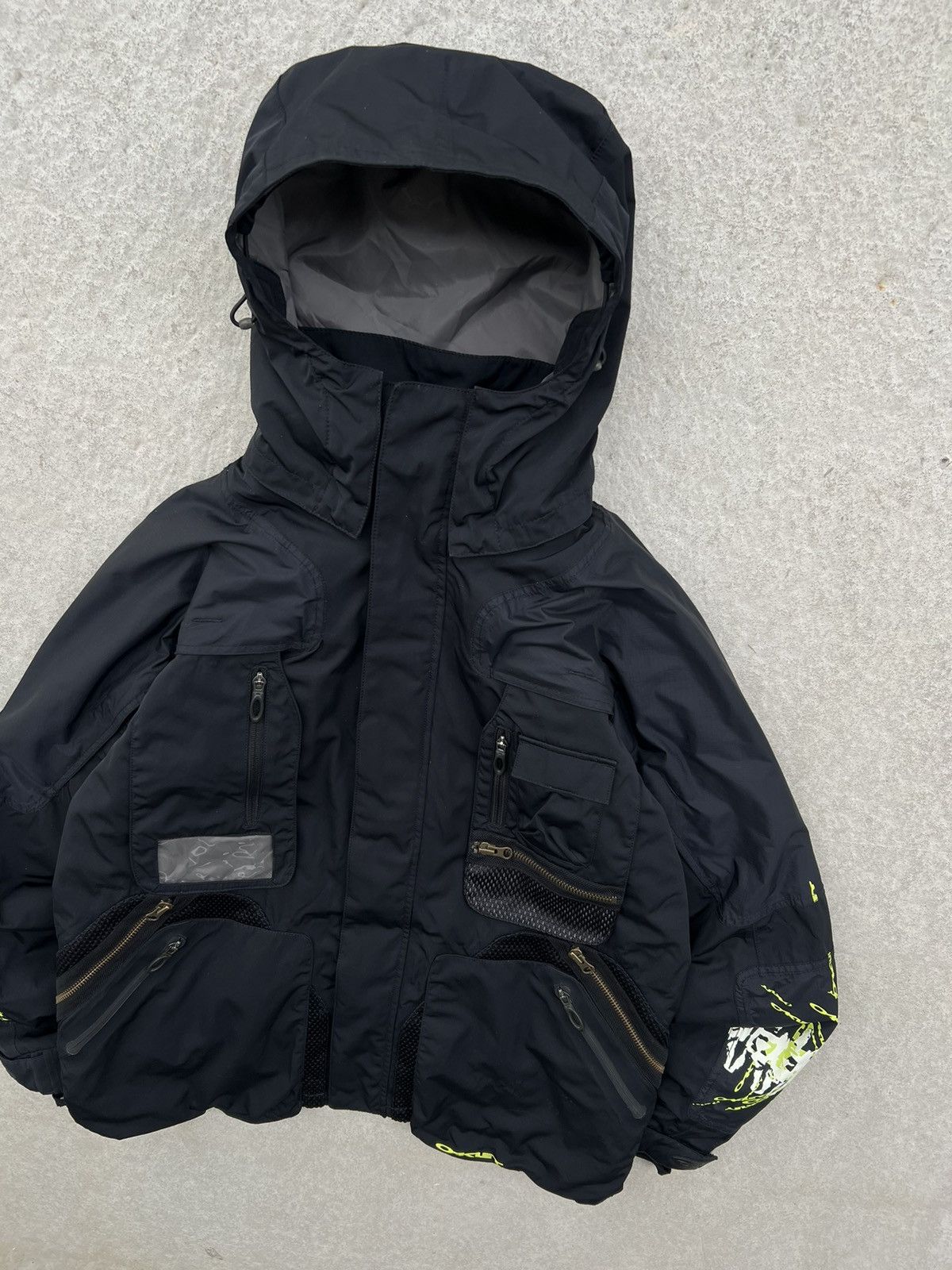 Oakley 2005 Vintage Oakley Jacket Nitro Fuel 2 Hidden Pockets Size US S / EU 44-46 / 1 - 4 Thumbnail