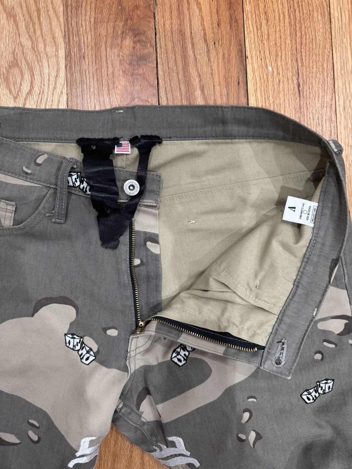 Vlone Vlone Desert Camo Denim Jeans (M) Size US 32 / EU 48 - 3 Thumbnail