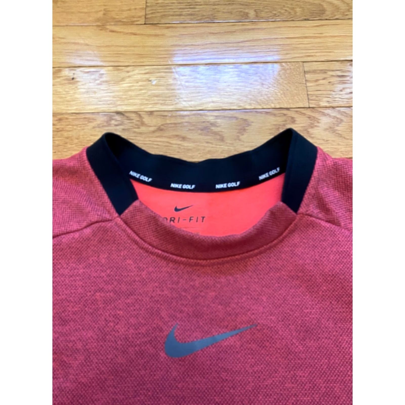 Nike Nike Golf Shirt Mens XXL Red Crew Pullover Therma Top Long Sleeve Activewear Size US XXL / EU 58 / 5 - 4 Thumbnail
