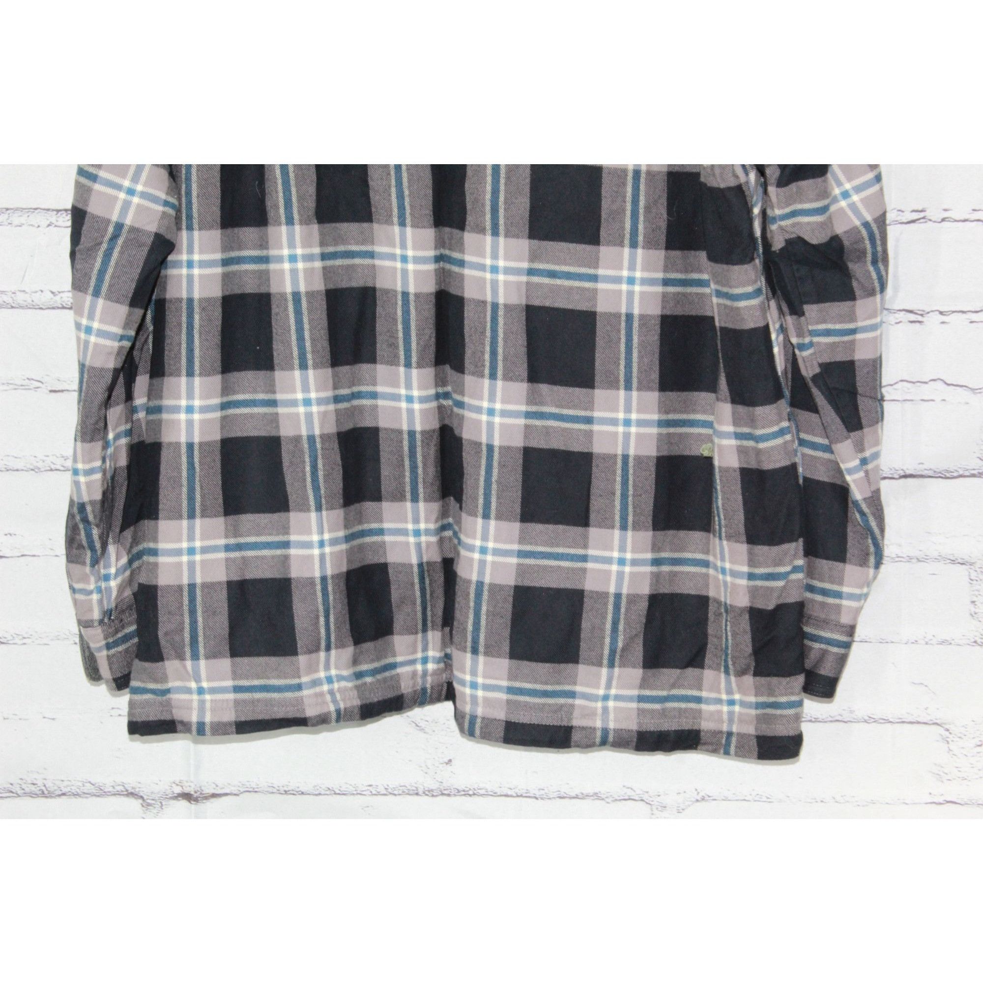 L.L. Bean LL Bean Men Fleece Lined Flannel Shirt Traditional Fit Coal Size US L / EU 52-54 / 3 - 6 Thumbnail