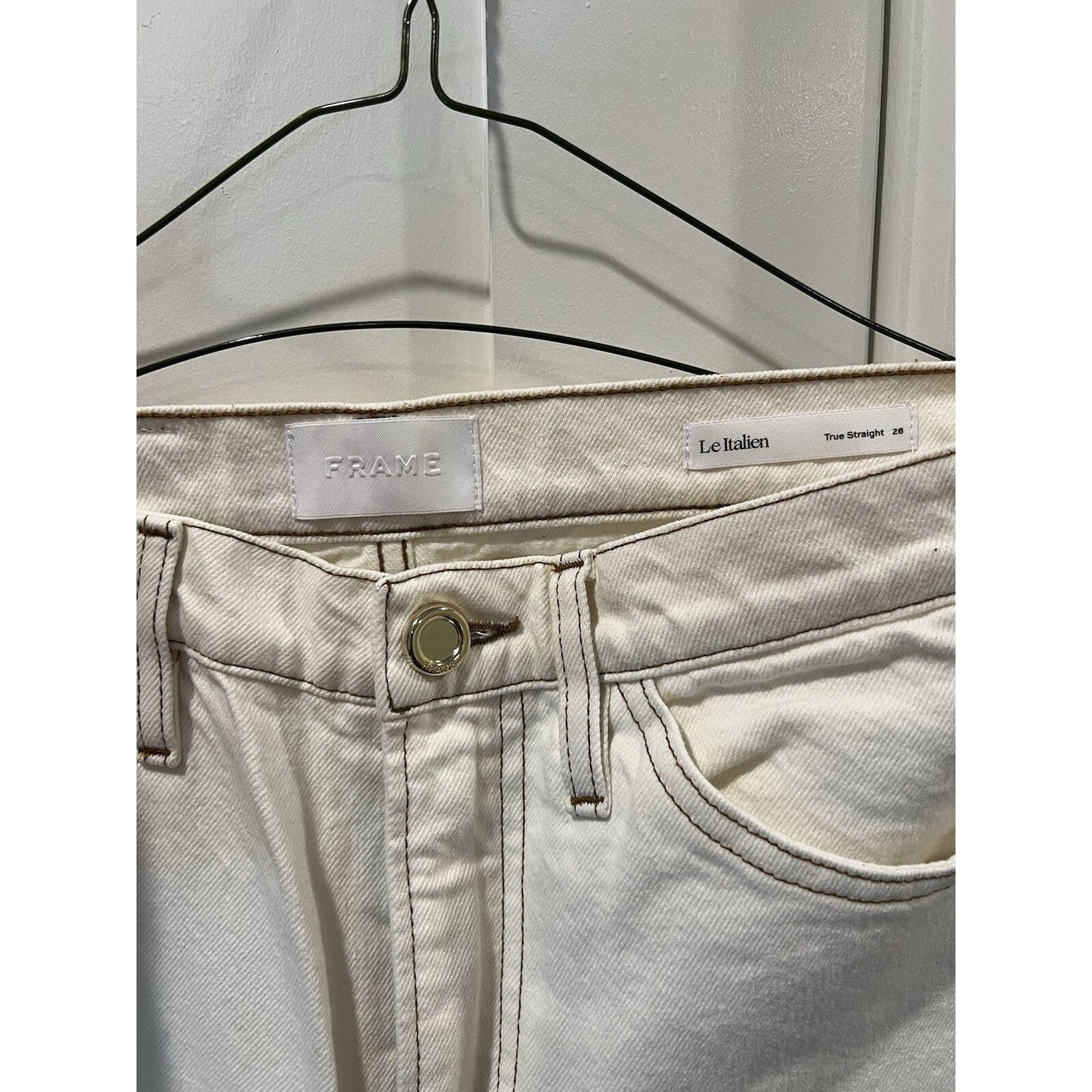 Frame Frame Le Italian Blanc Jeans Size 28 Womens Size 28" / US 6 / IT 42 - 3 Thumbnail