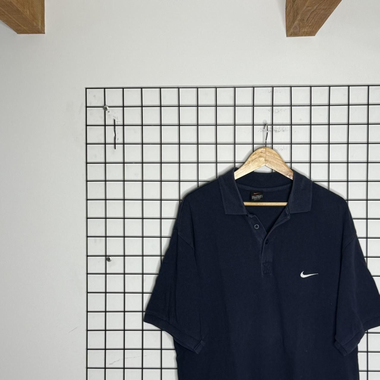 Nike Nike Vintage 90s Polo Shirt Embroidered Swoosh T shirt Size US XL / EU 56 / 4 - 4 Thumbnail