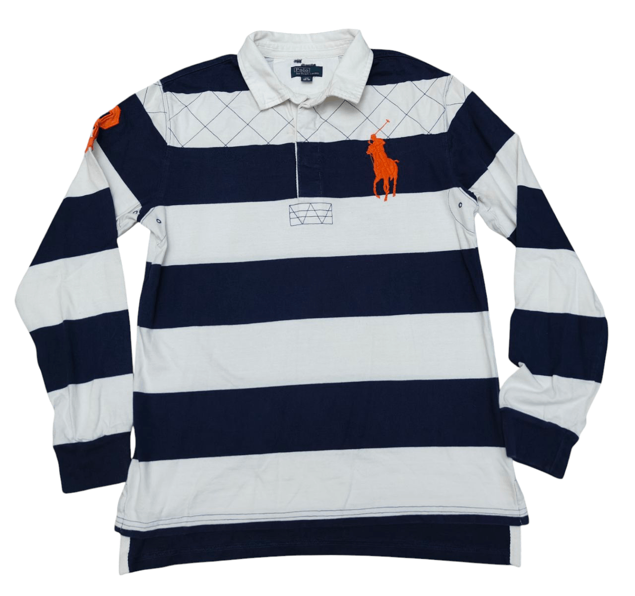 Polo Ralph Lauren Polo Ralph Lauren Stripes Polo T Size US S / EU 44-46 / 1 - 1 Thumbnail
