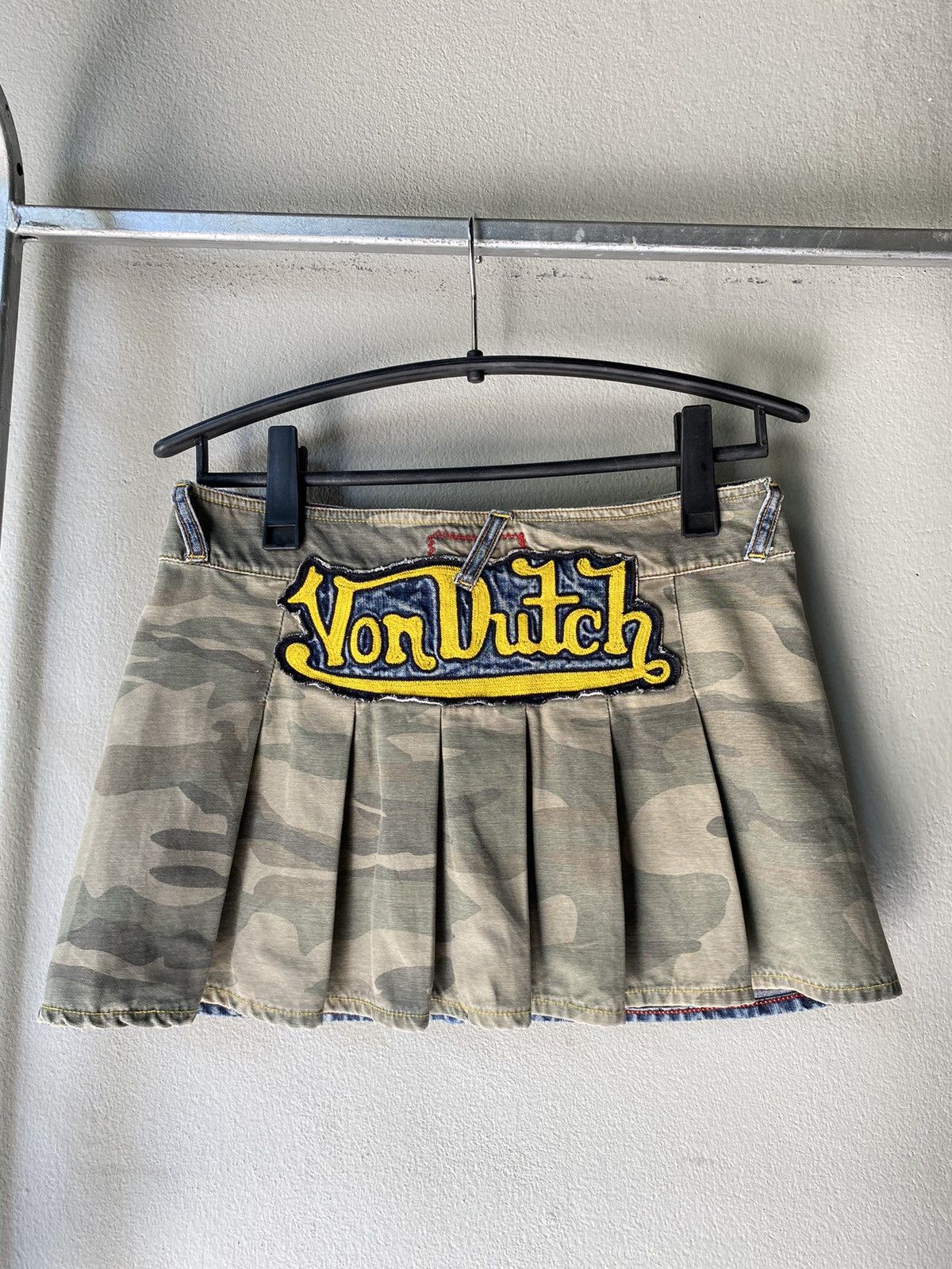 Von Dutch Von Dutch Y2K Denim Mini Skirt Size 31" - 19 Thumbnail
