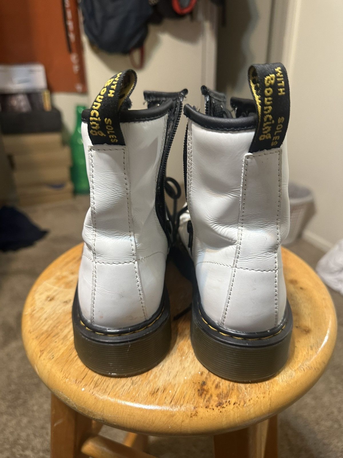 Dr. Martens × Vintage Vintage Dr Martens “triple white zipper” boots 00s size 5 Size US 5 / EU 37 - 5 Thumbnail