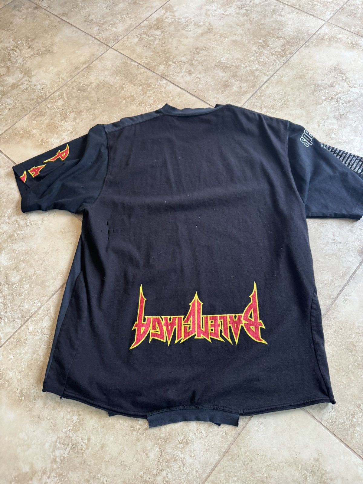 Balenciaga Balenciaga Speed Hunters Upside Down Tee Size US L / EU 52-54 / 3 - 14 Thumbnail