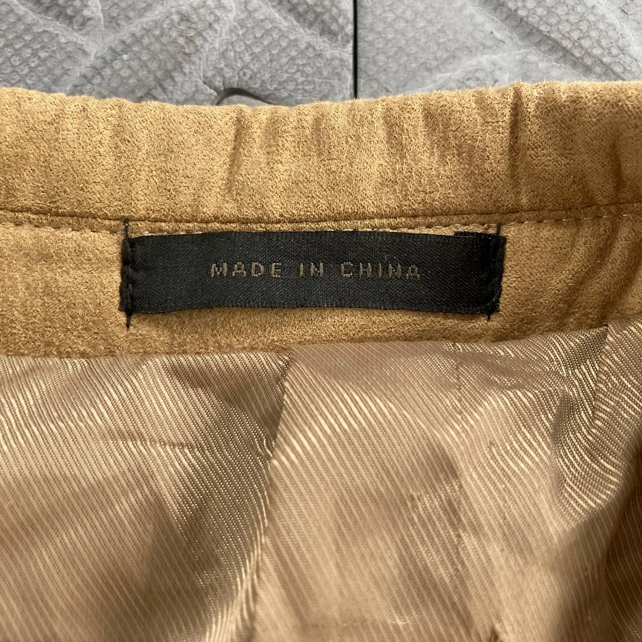 Andrew Fezza Vintage Microsuede Blazer Size 40S - 12 Thumbnail