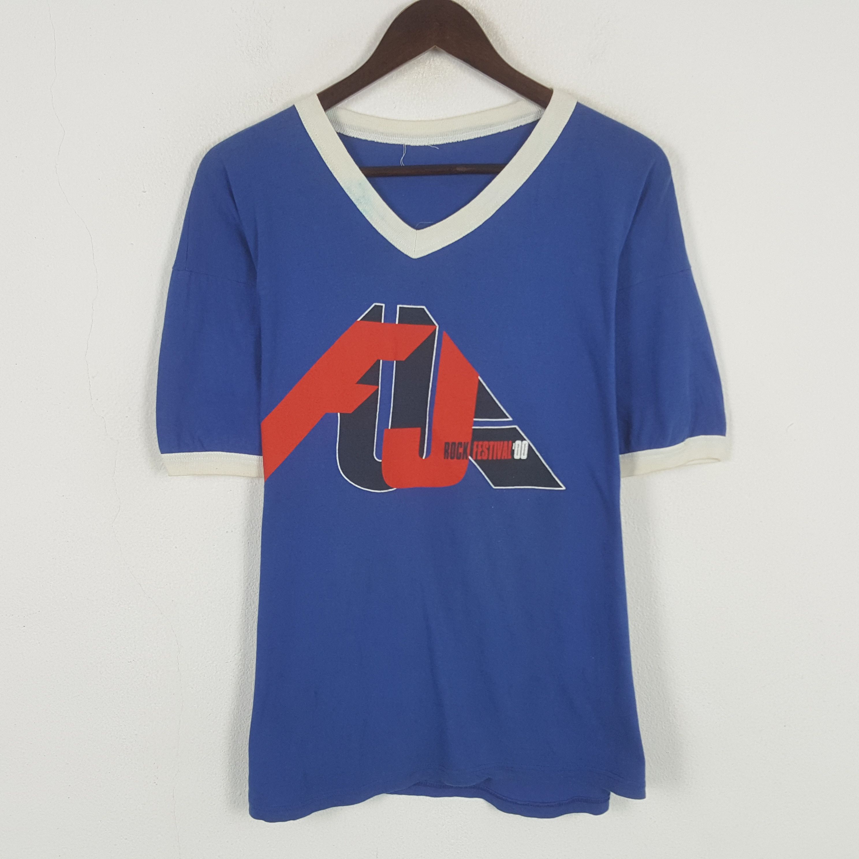 Band Tees × Vintage Vintage Rocks Festival10 Tshirt Size US XL / EU 56 / 4 - 1 Thumbnail