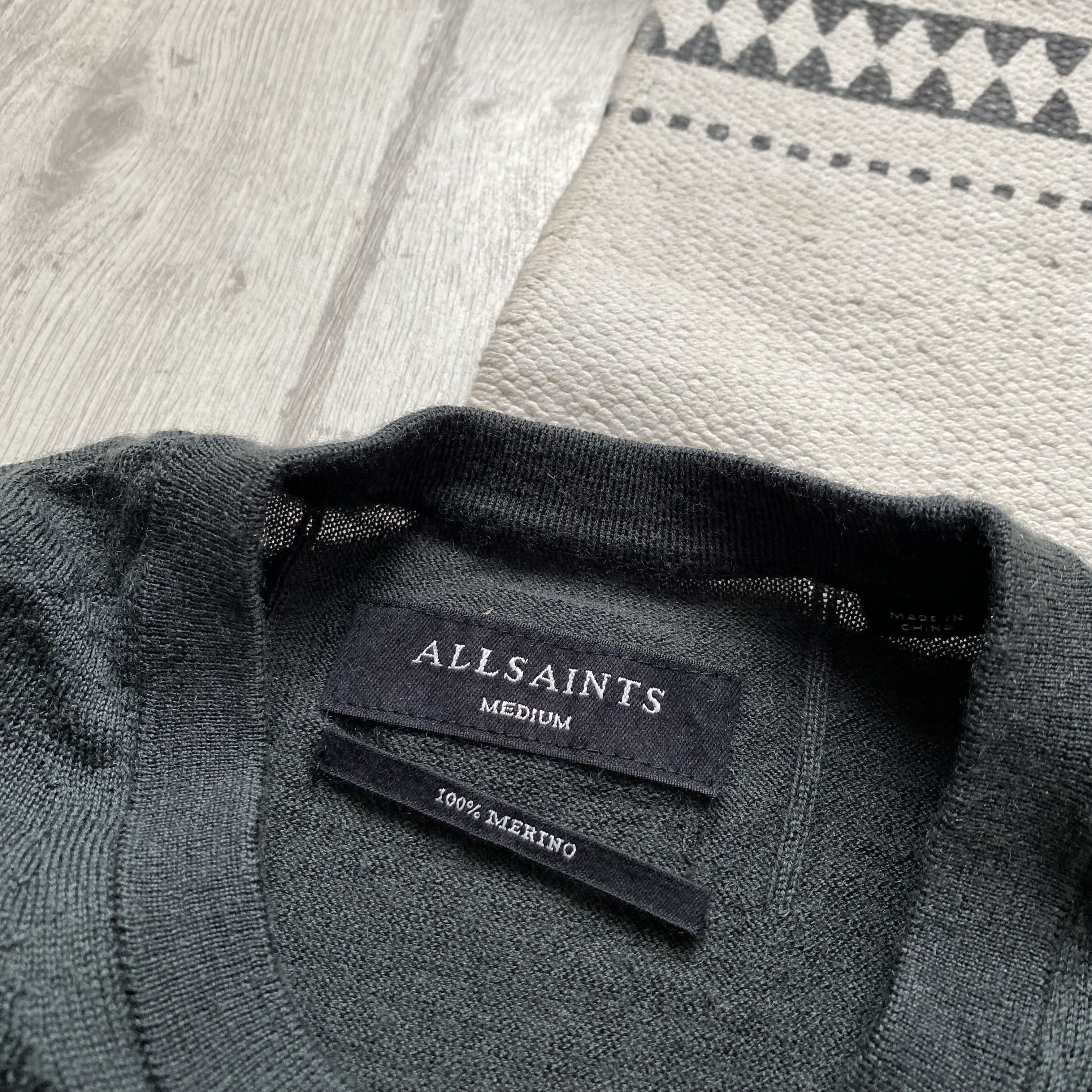 Allsaints 💎Luxury Allsaints Merinowool Knit Light Sweater jumper Size US M / EU 48-50 / 2 - 5 Thumbnail