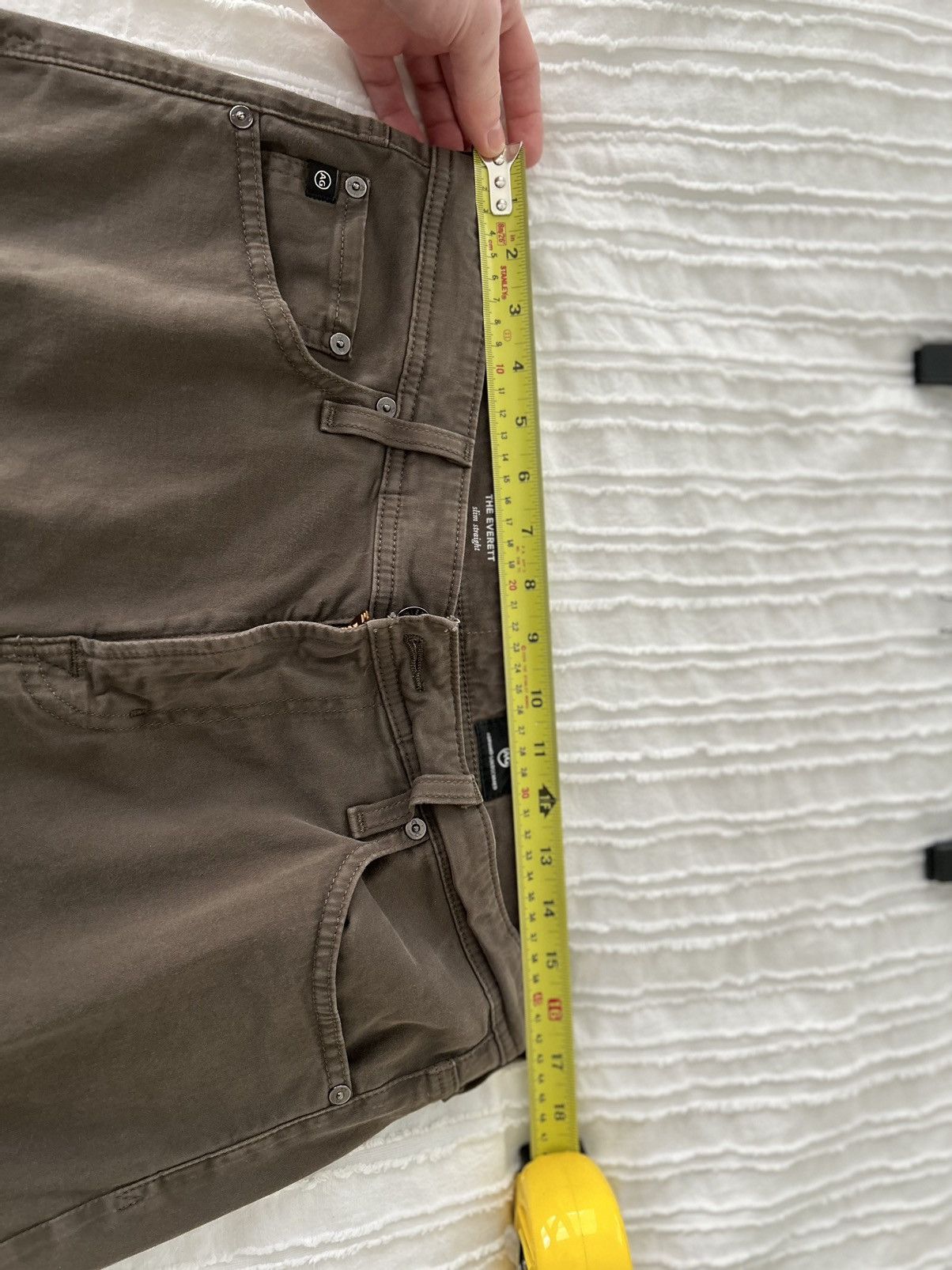 AG Adriano Goldschmied AG 33x34 Slim Straight “Everett” brown Size US 33 - 6 Thumbnail