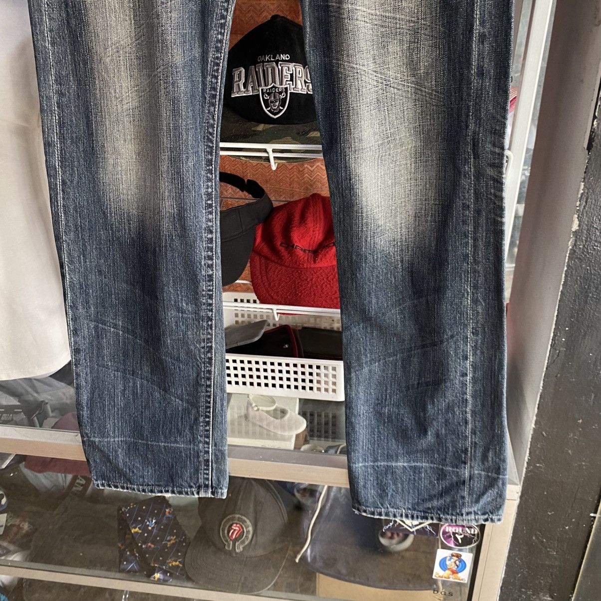 Japanese Brand ORIRIN Thunder Whiskers Jeans Size US 34 / EU 50 - 11 Thumbnail