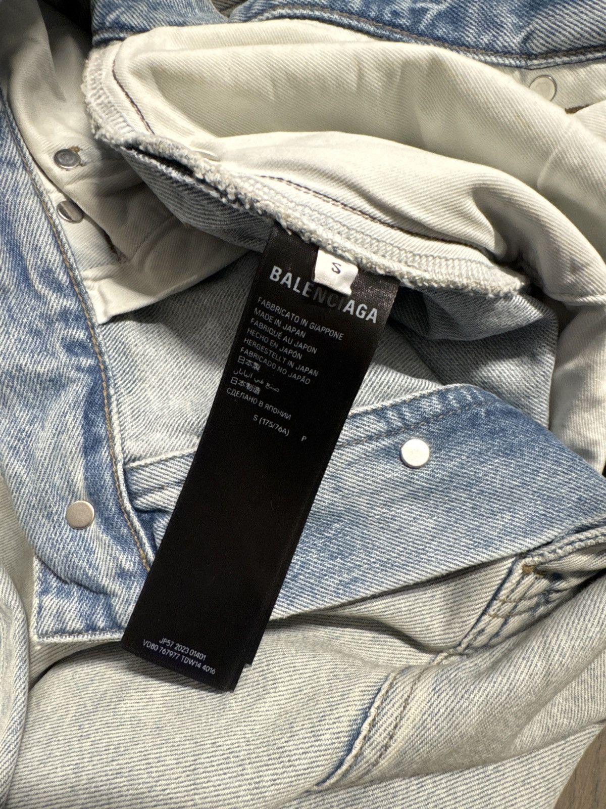 Balenciaga Balenciaga Sticker Baggy Jeans Size US 32 / EU 48 - 8 Thumbnail