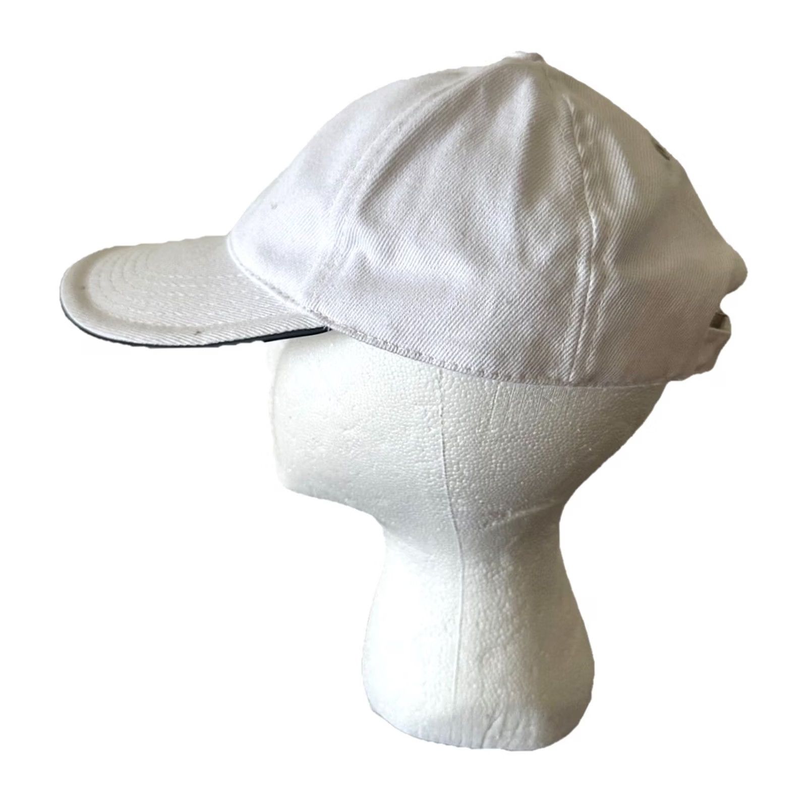 Vilebrequin Vilebrequin Baseball Hat Cap Strap Back Men One Size White Turtle Logo Beach New Size ONE SIZE - 4 Thumbnail