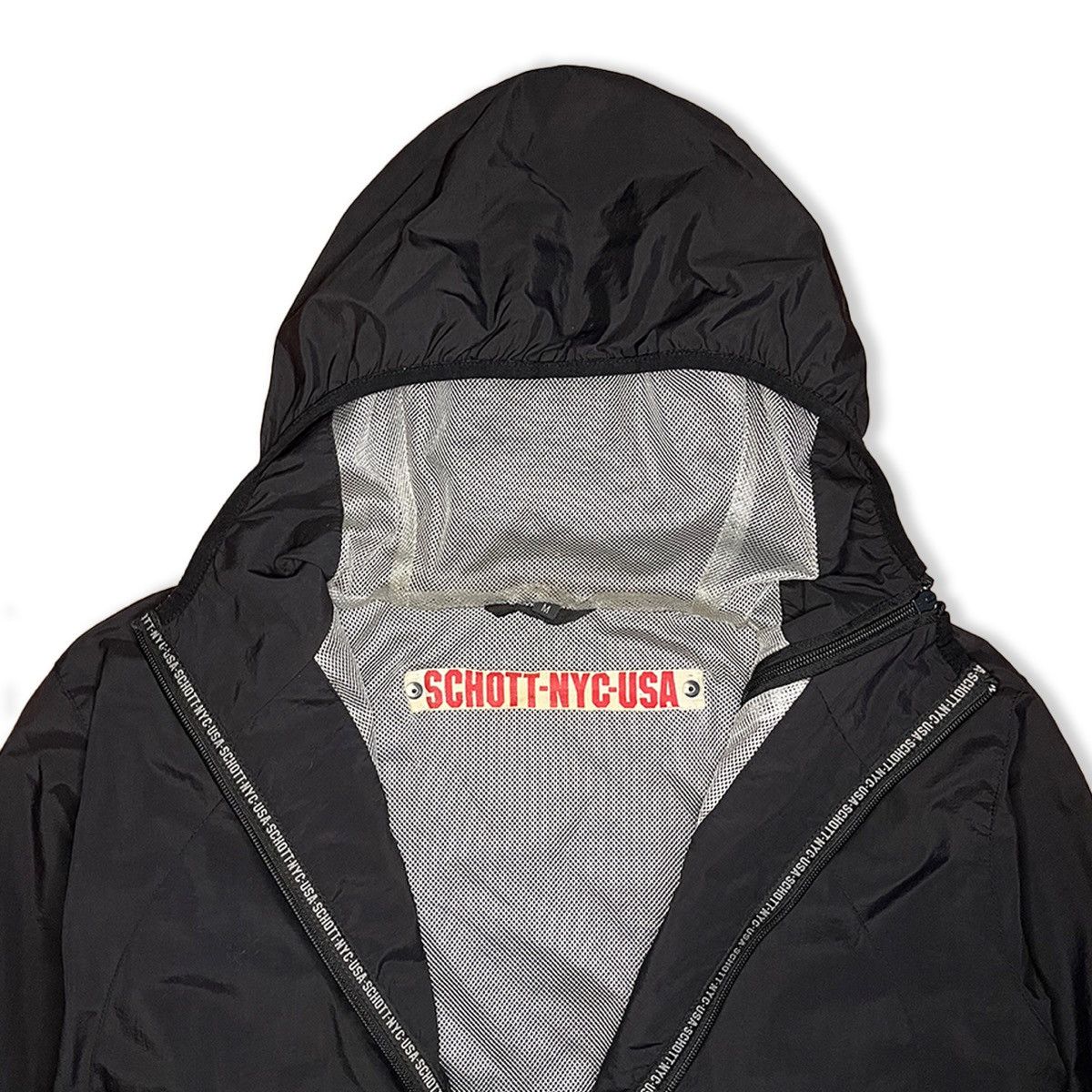 Schott 2008 Schott NYC "Sidewinder" Technical Double-Zip Size US M / EU 48-50 / 2 - 8 Thumbnail