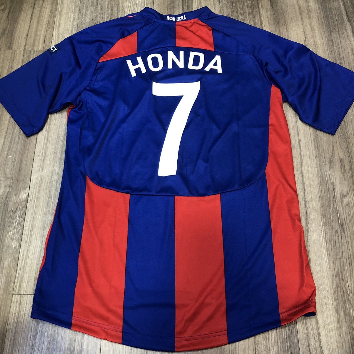 Reebok CSKA Moscow 11/12 champion league home shirt #7 Honda Size US L / EU 52-54 / 3 - 2 Thumbnail